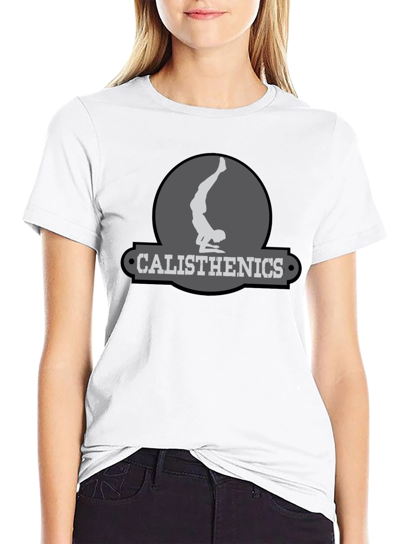 Calisthenics Graphic Tee - Strength Training Apparel