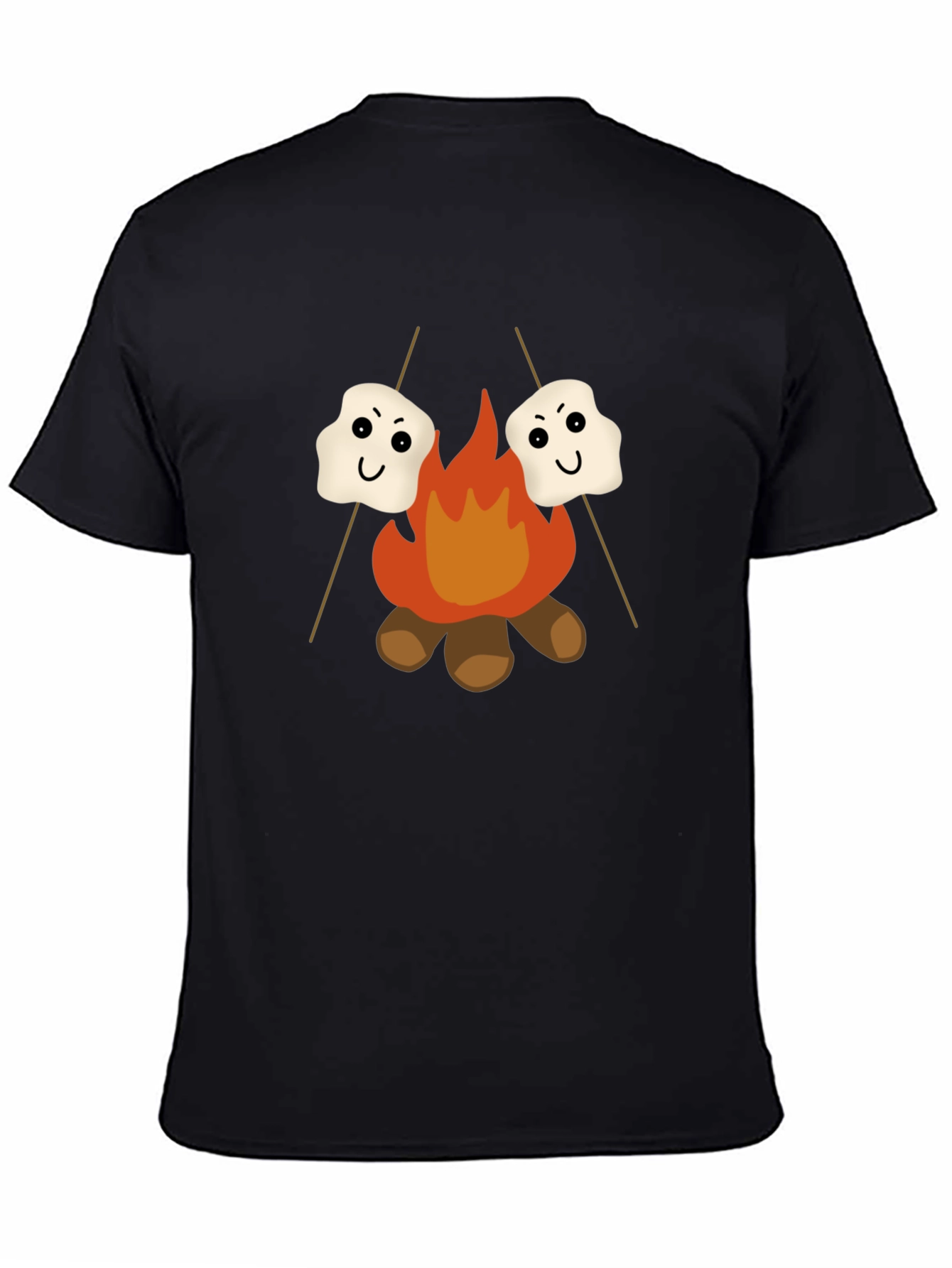 Campfire Marshmallow Graphic T-Shirt