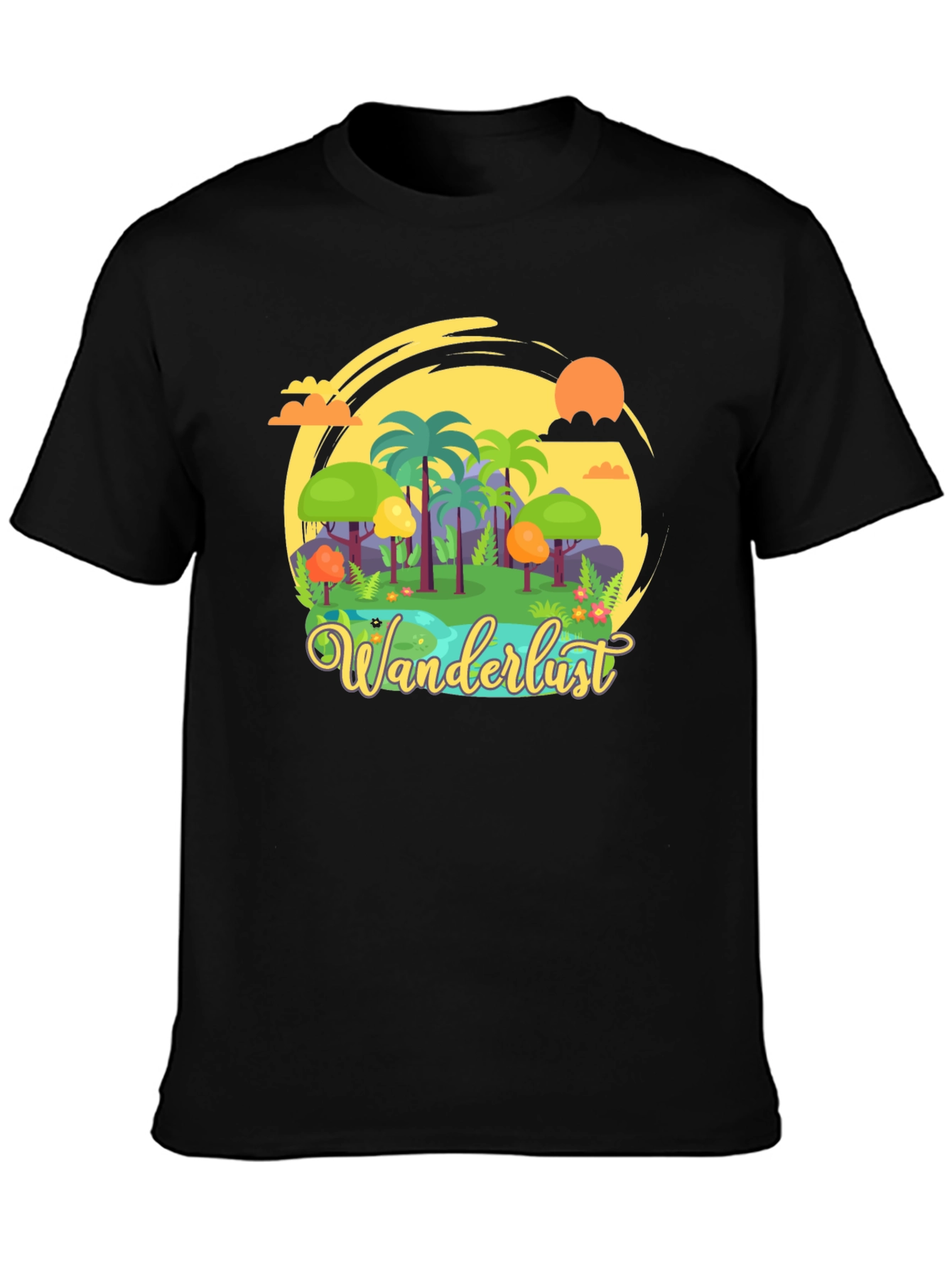 Wanderlust Graphic T-Shirt - Adventure Awaits!