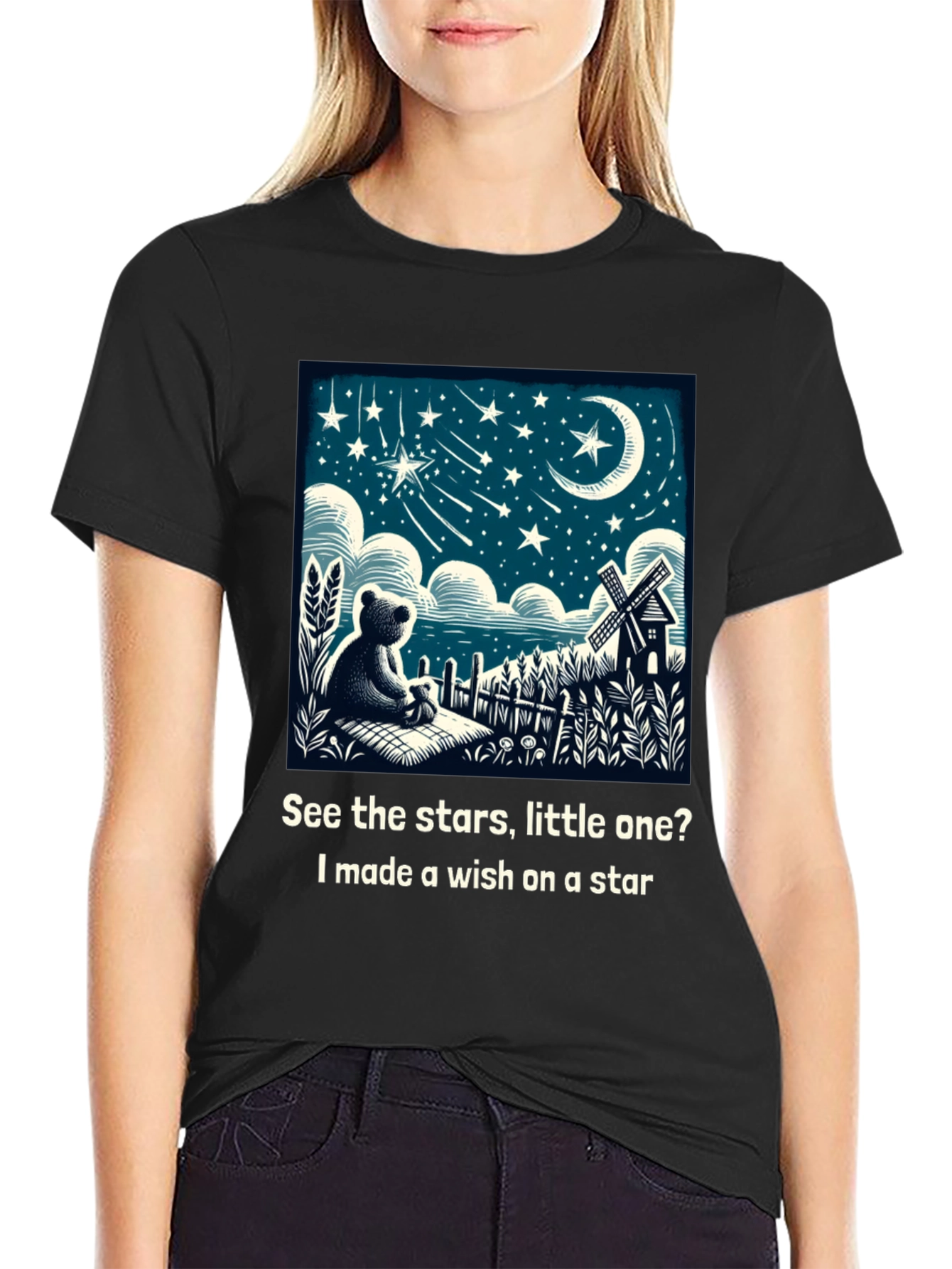 Starry Night Wish T-Shirt
