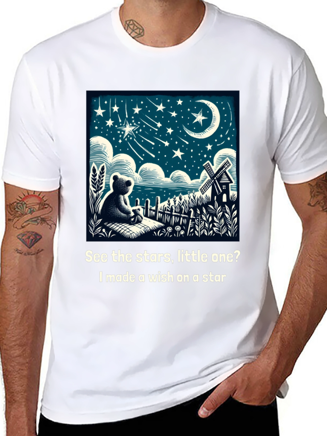 Starry Night Wish T-Shirt