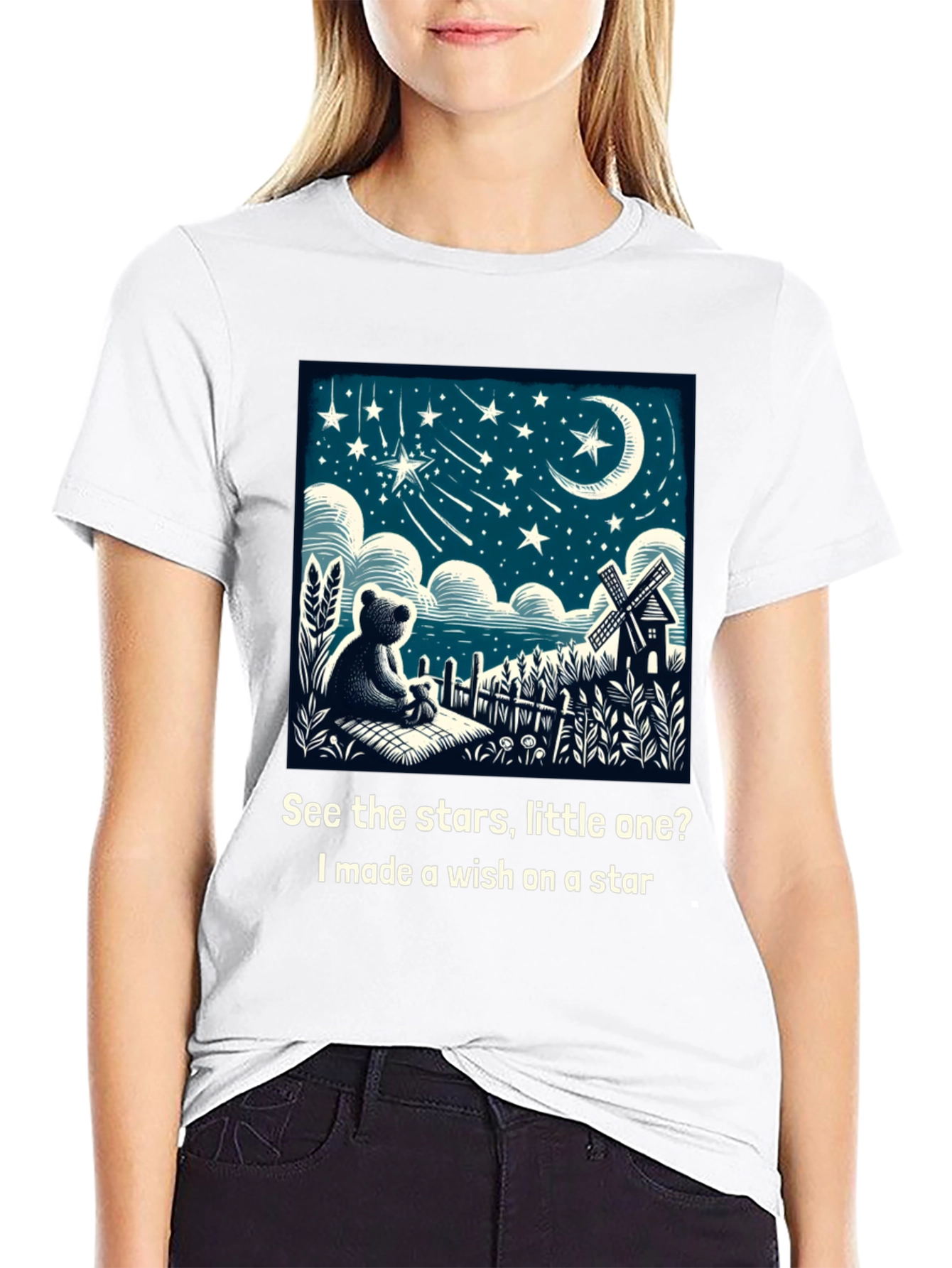 Starry Night Wish T-Shirt