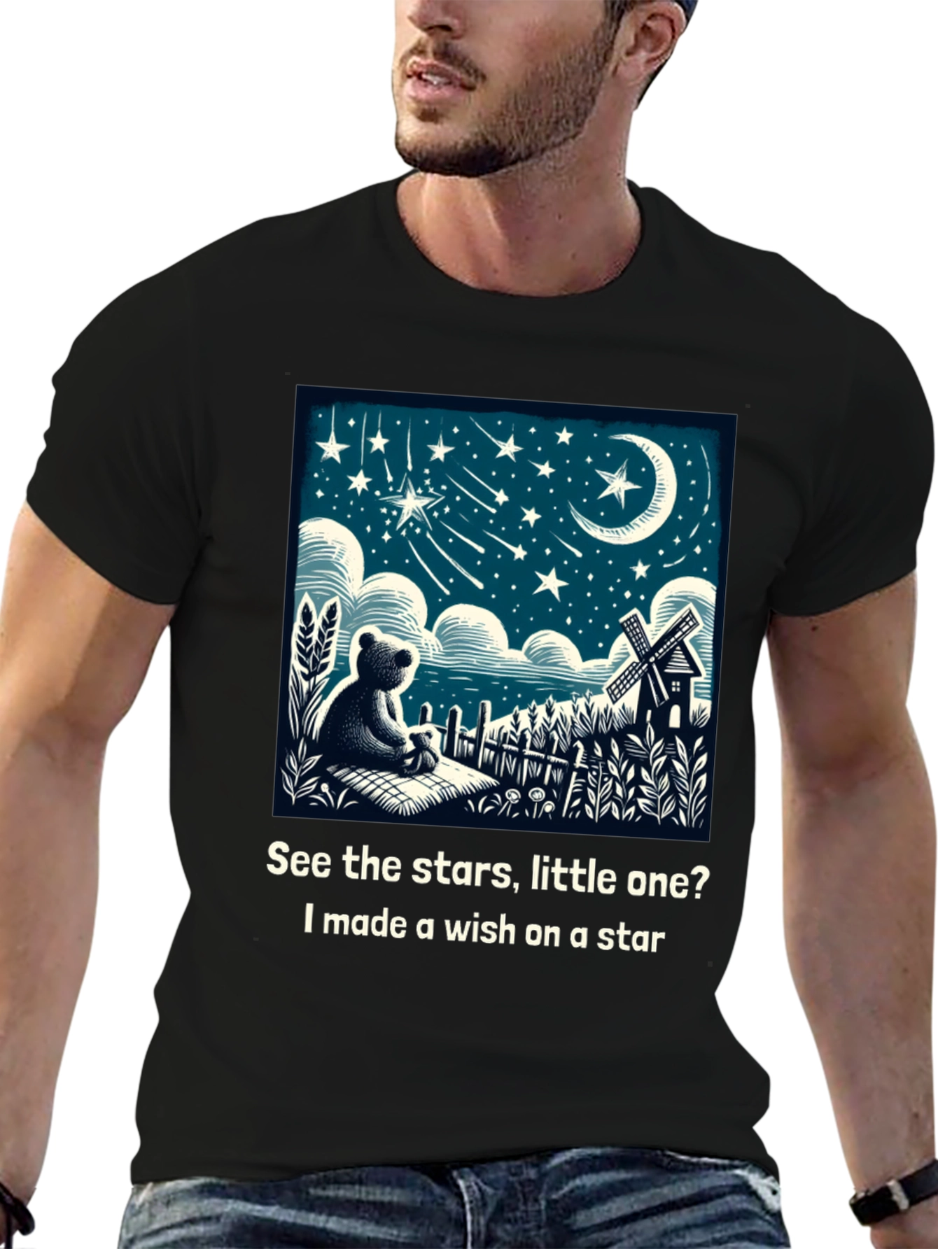 Starry Night Wish T-Shirt