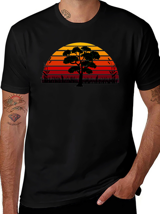Sunset Tree Graphic Tee
