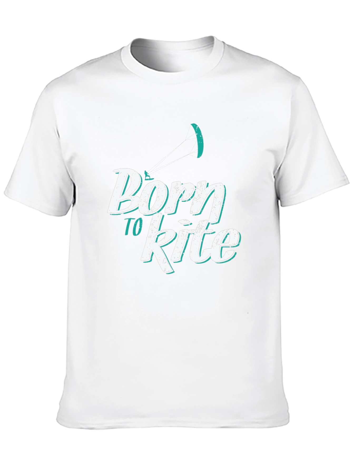 Born to Kite T-Shirt - Cool Kitesurfing Design