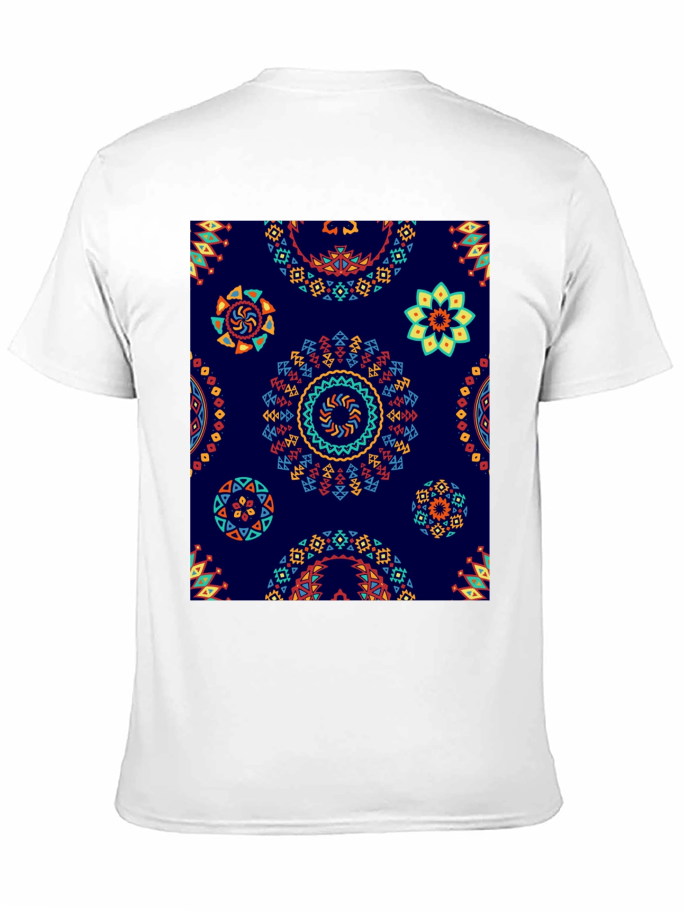 Aztec Mandala Print T-Shirt