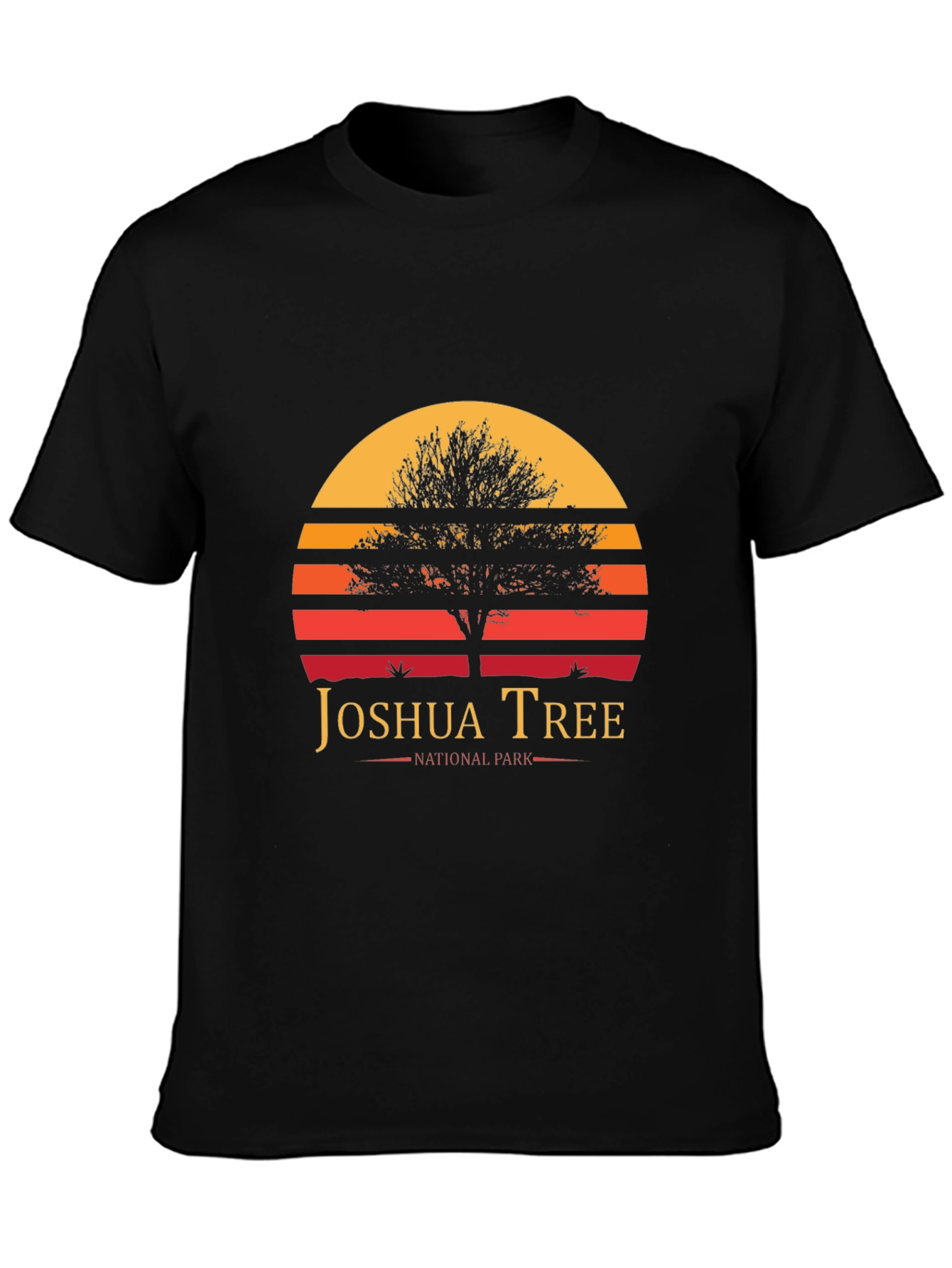 Joshua Tree National Park Sunset Graphic T-Shirt