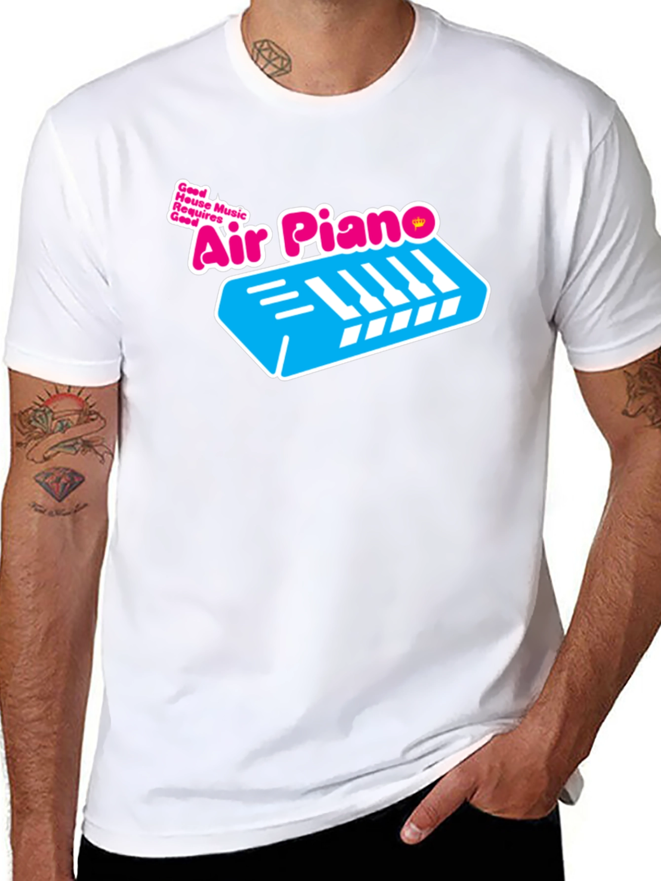 Air Piano T-Shirt - Good House Music