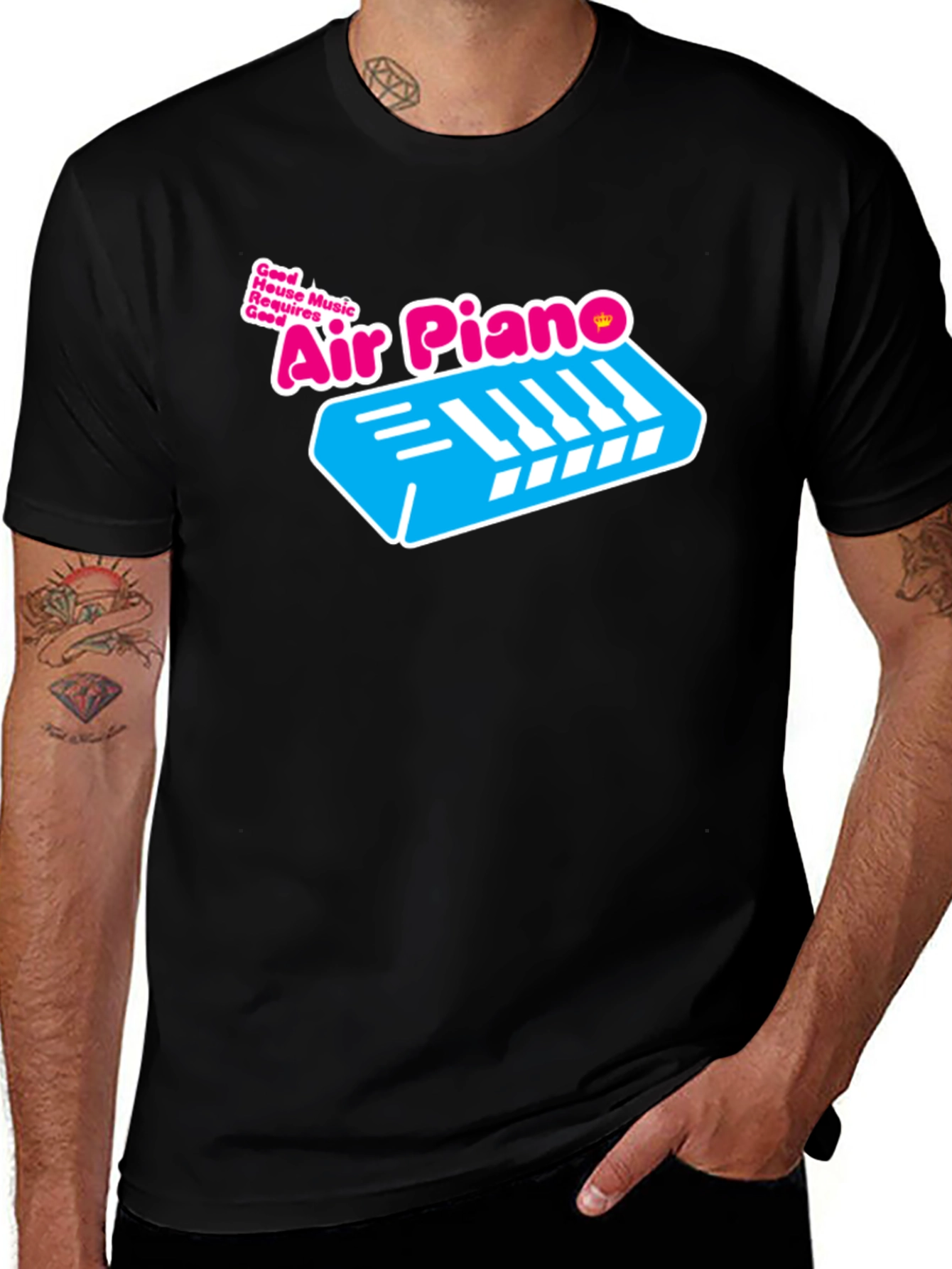 Air Piano T-Shirt - Good House Music