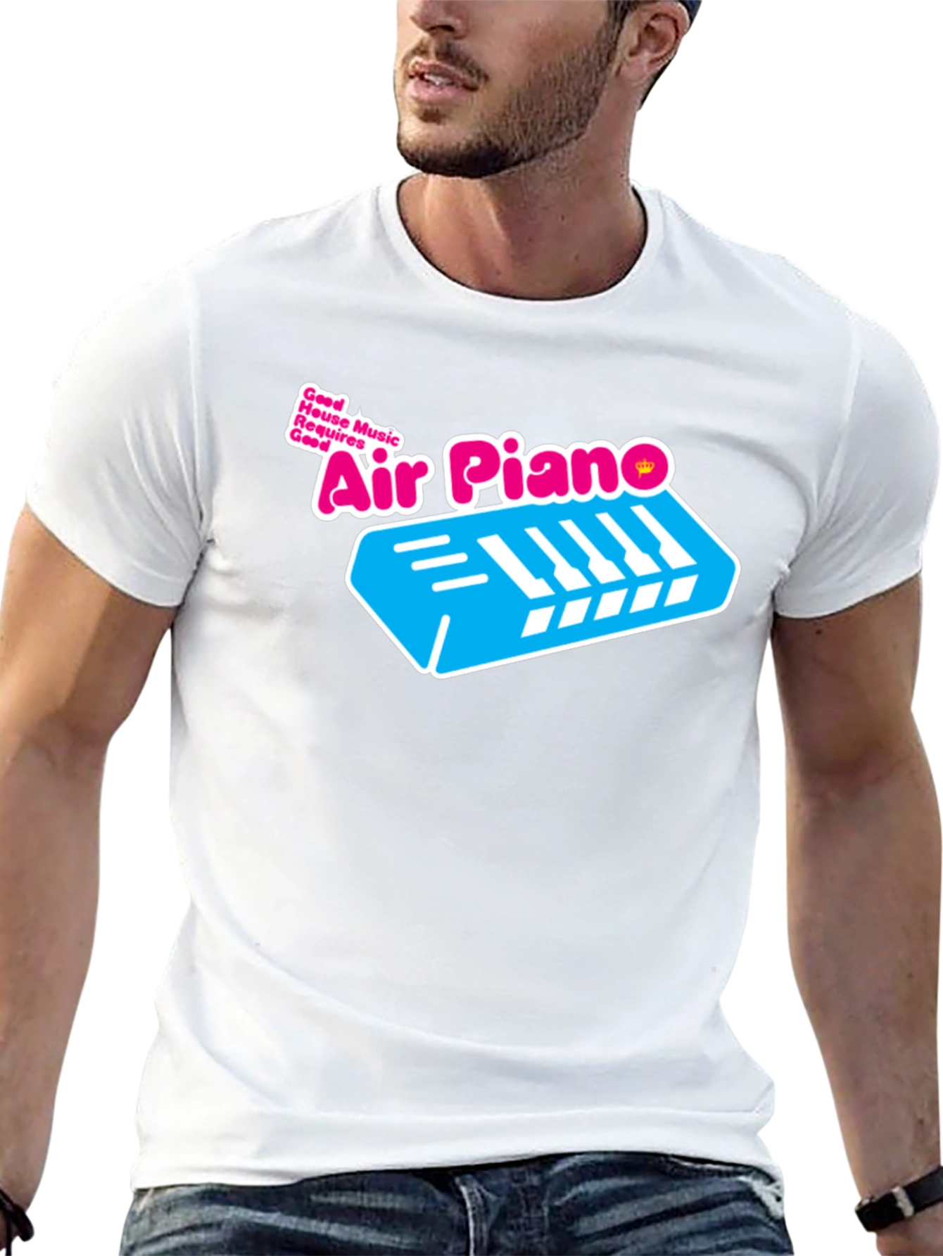 Air Piano T-Shirt - Good House Music