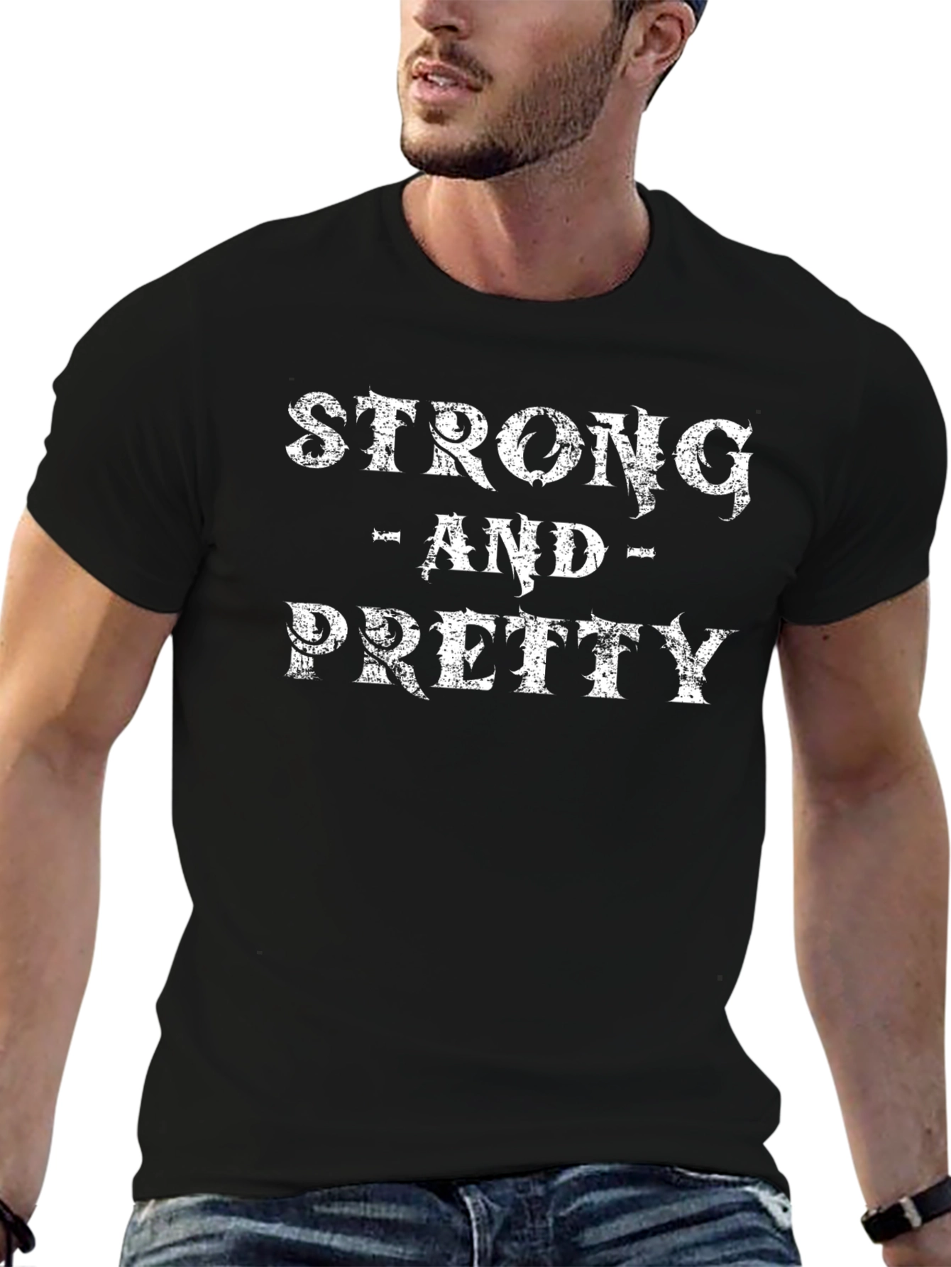 Strong and Pretty Graphic T-Shirt