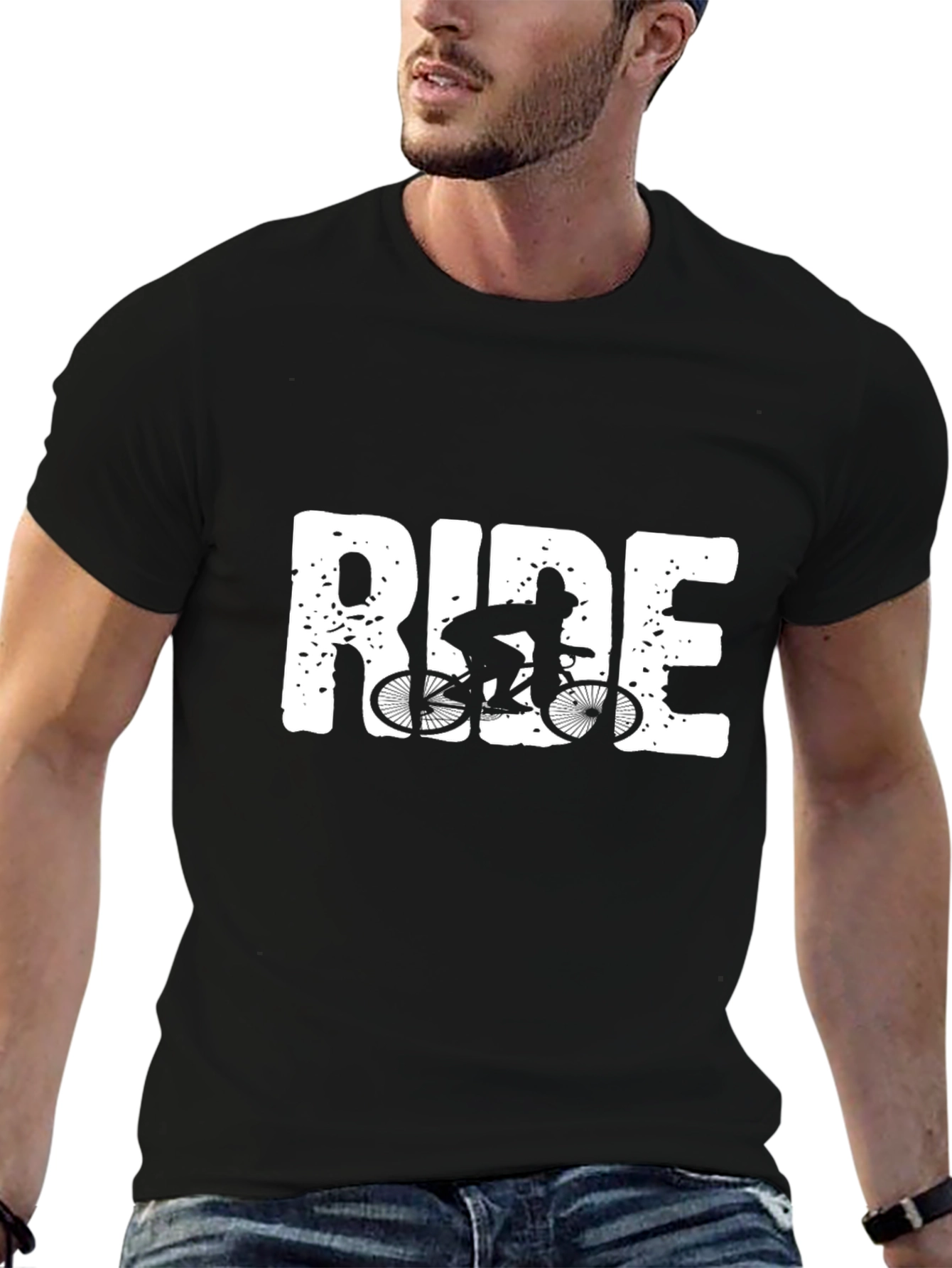 Ride Bicycle Black T-Shirt