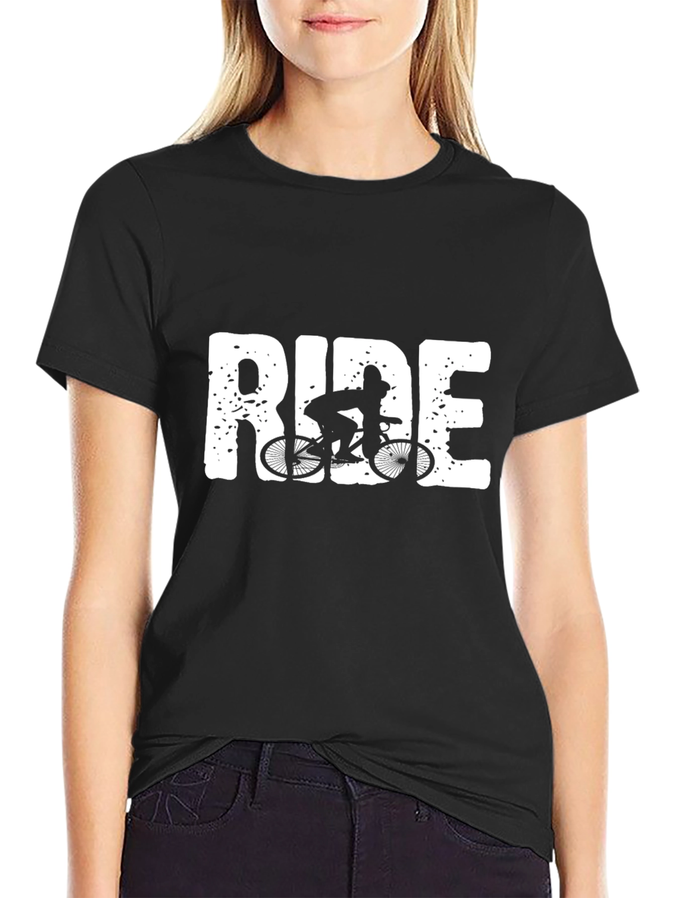 Ride Bicycle Black T-Shirt