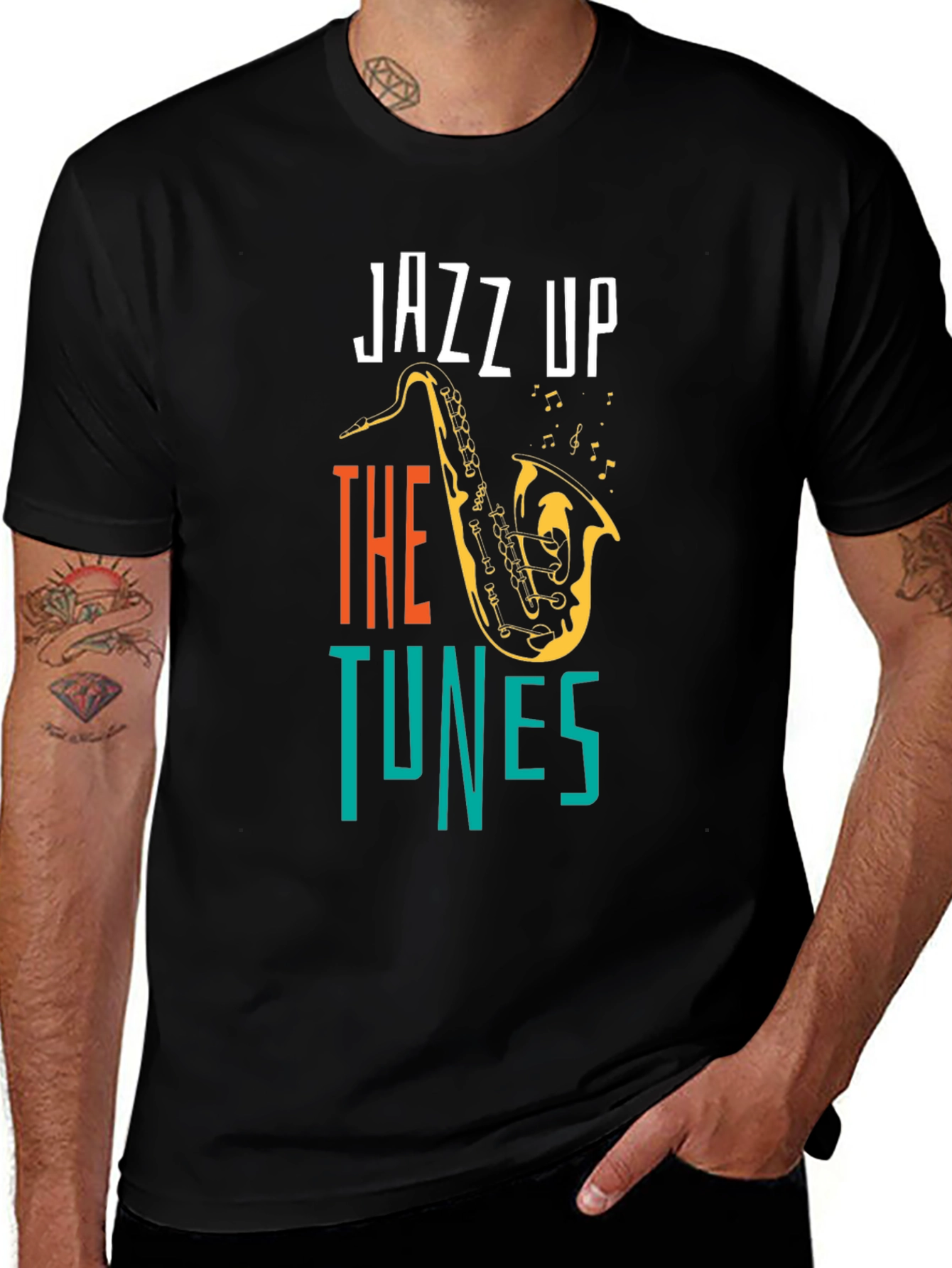 Jazz Up The Tunes Graphic Tee
