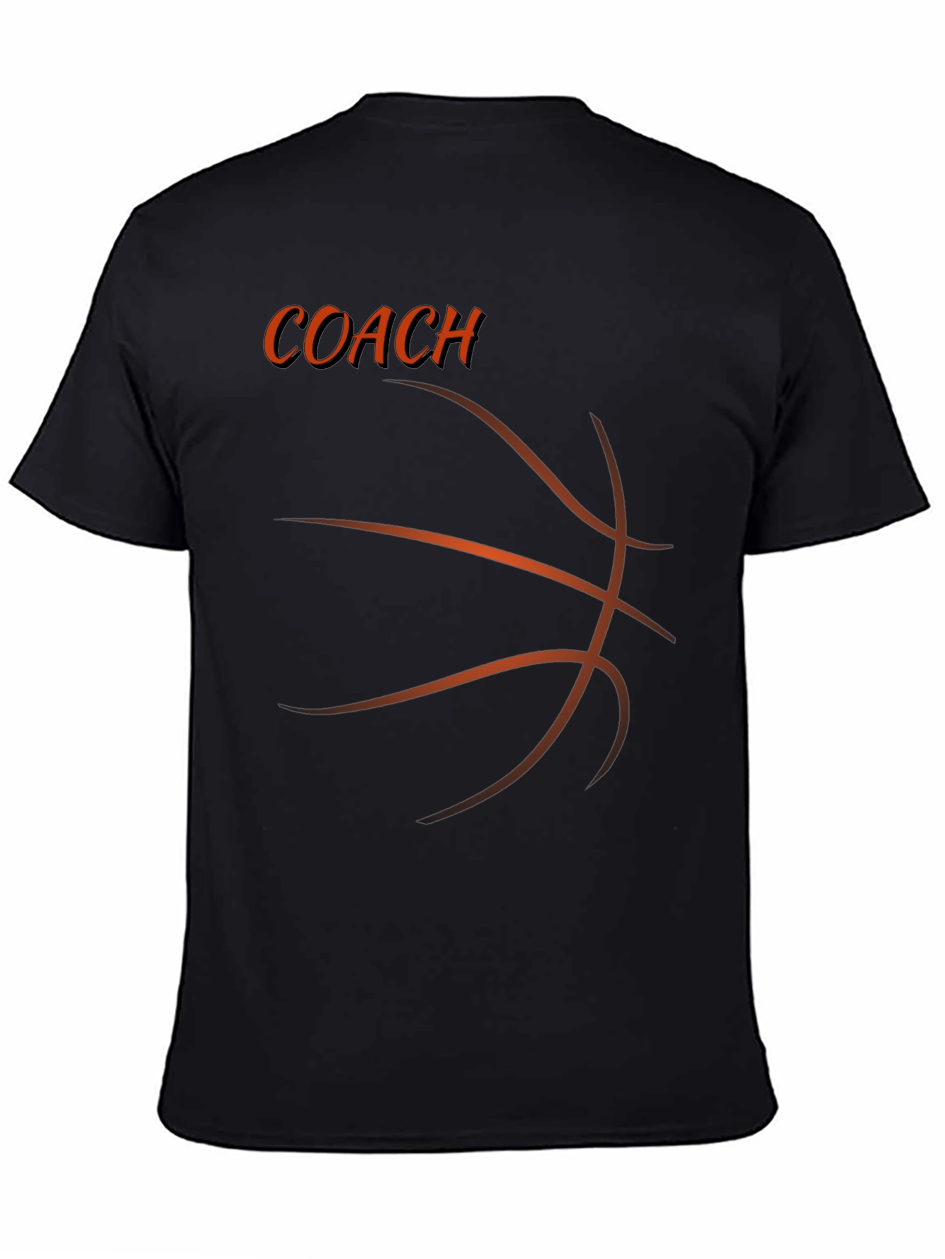 Coach Basketball Graphic T-Shirt