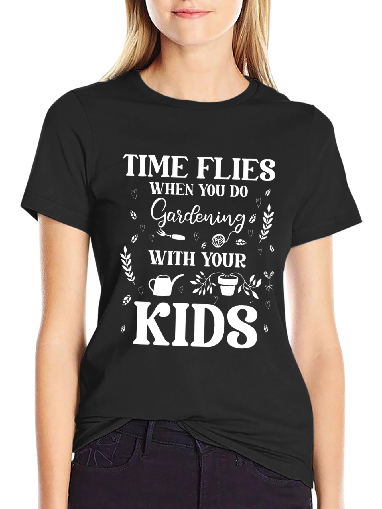 Time Flies Gardening With Your Kids T-Shirt