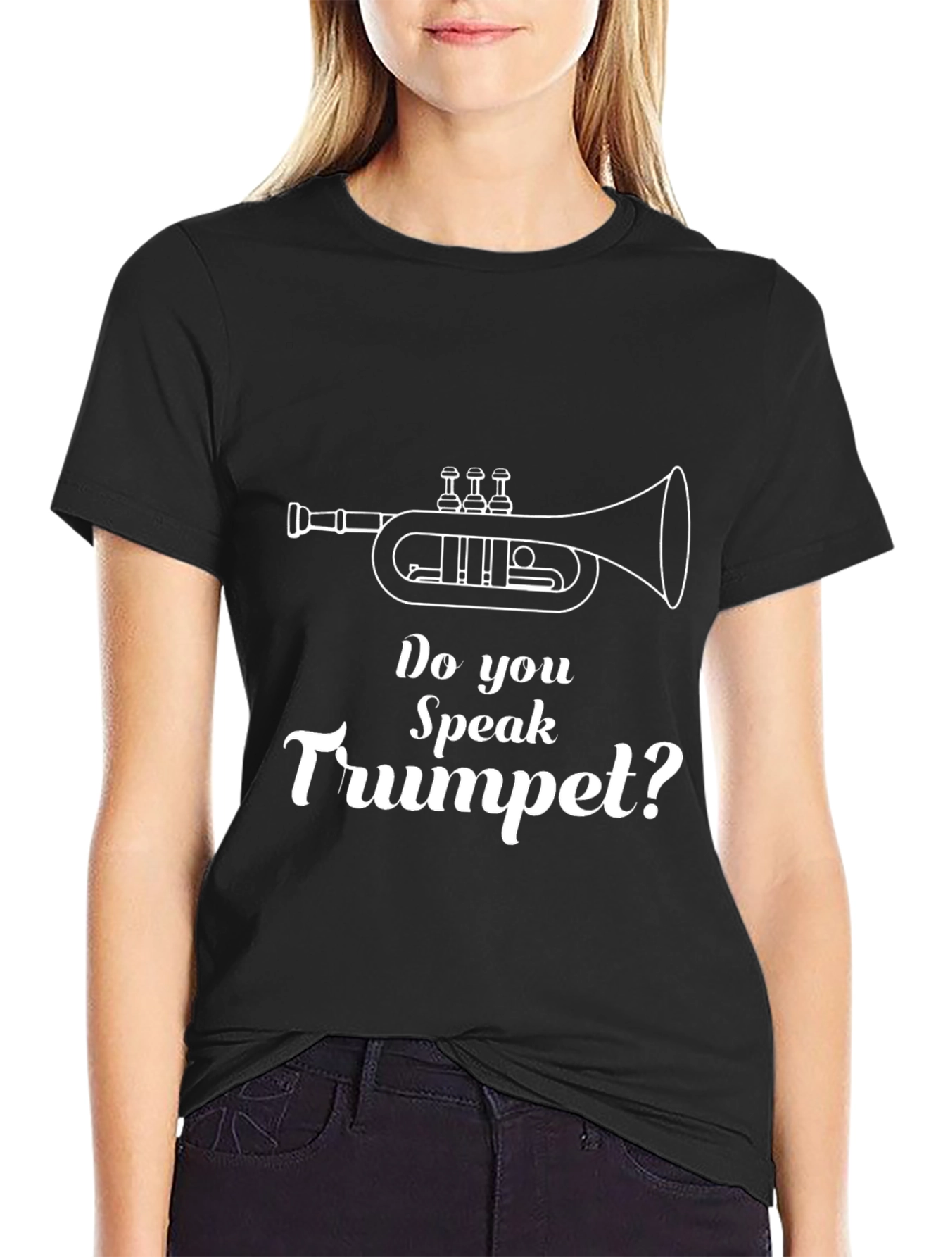 Do You Speak Trumpet? Black T-Shirt