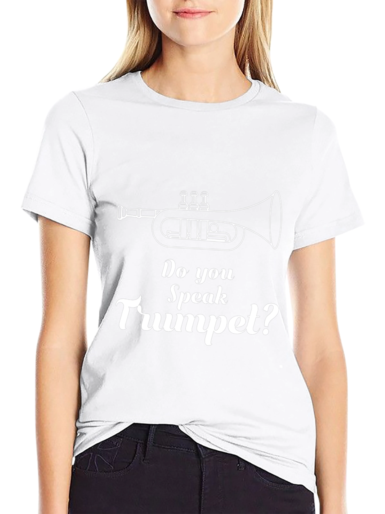 Do You Speak Trumpet? Black T-Shirt