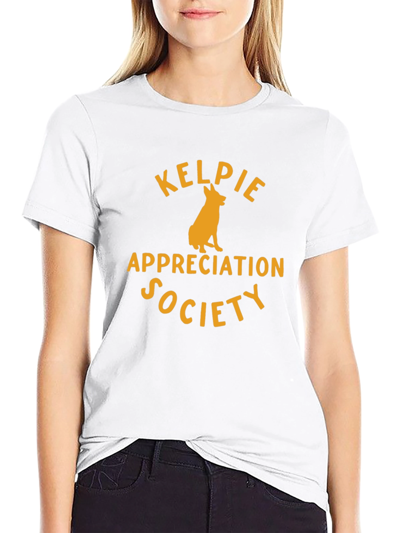Kelpie Appreciation Society Black T-Shirt