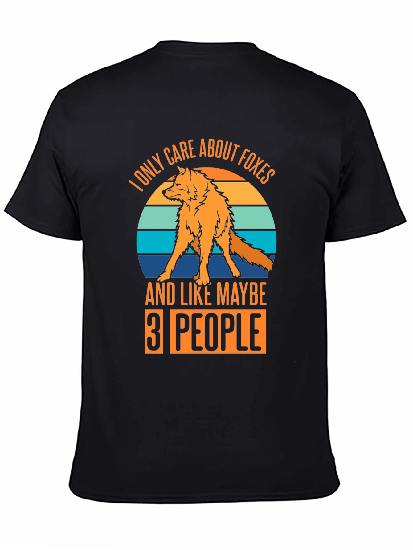 I Only Care About Foxes Graphic Tee