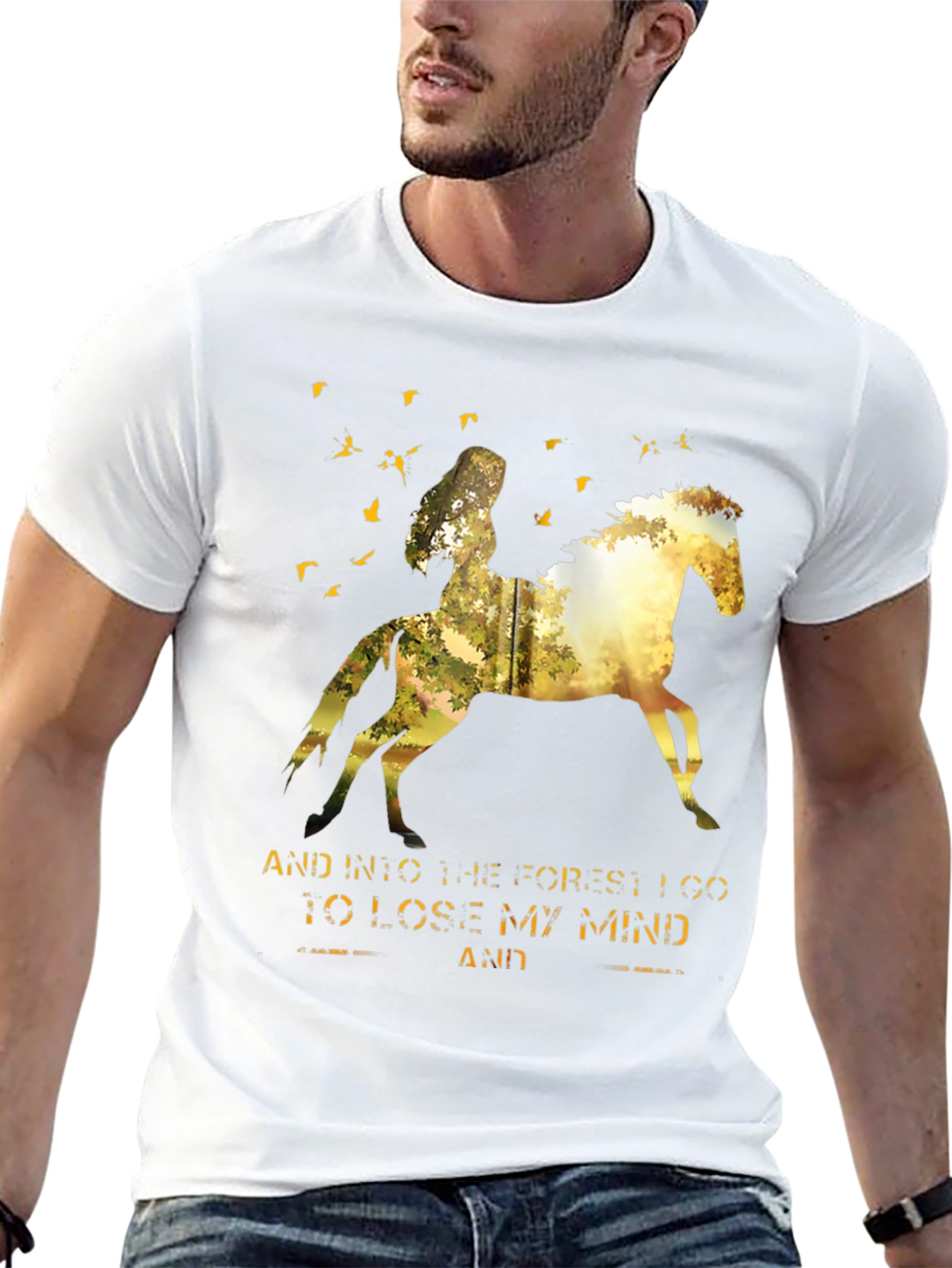 Forest Horse Graphic Tee