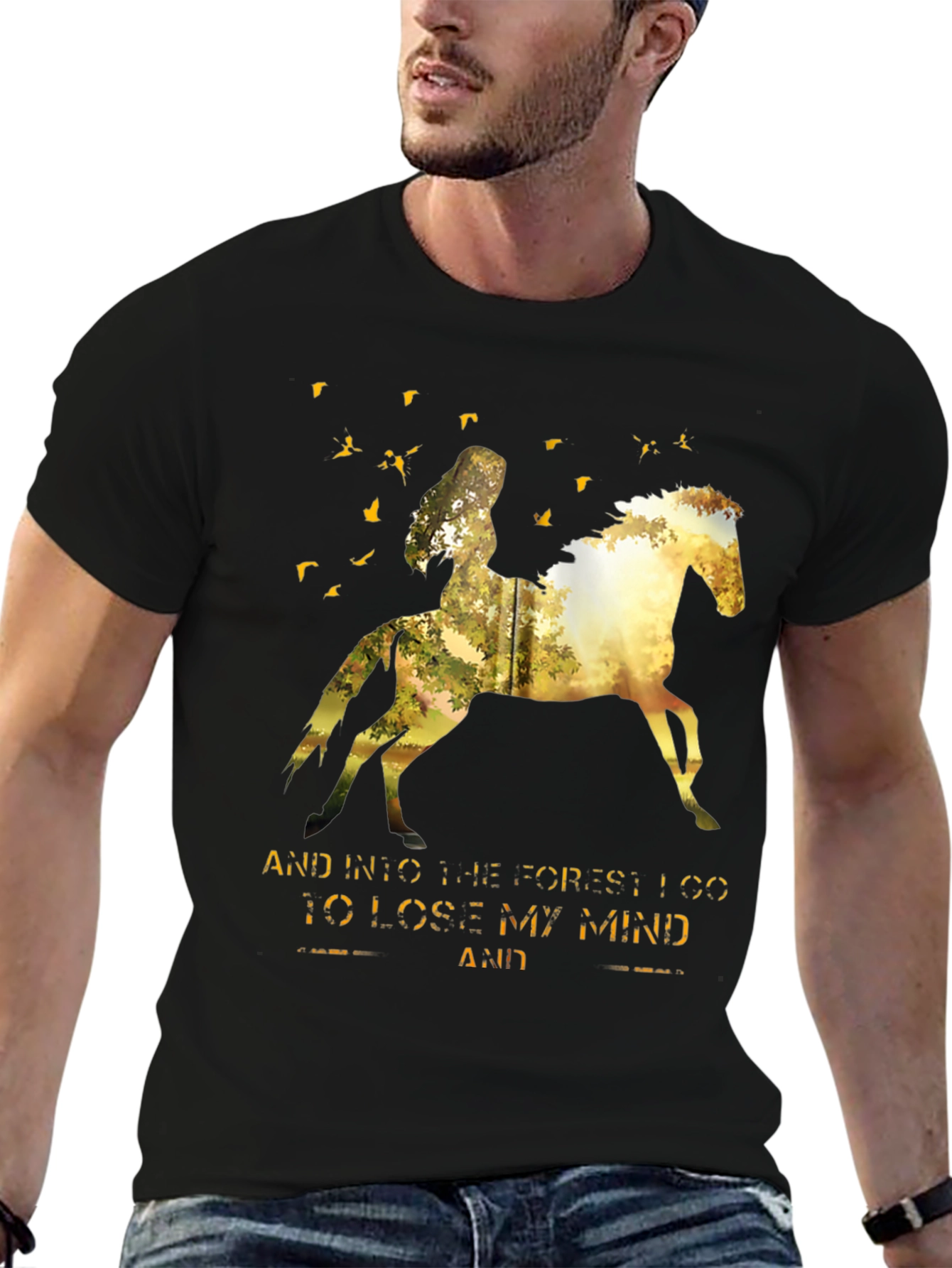 Forest Horse Graphic Tee