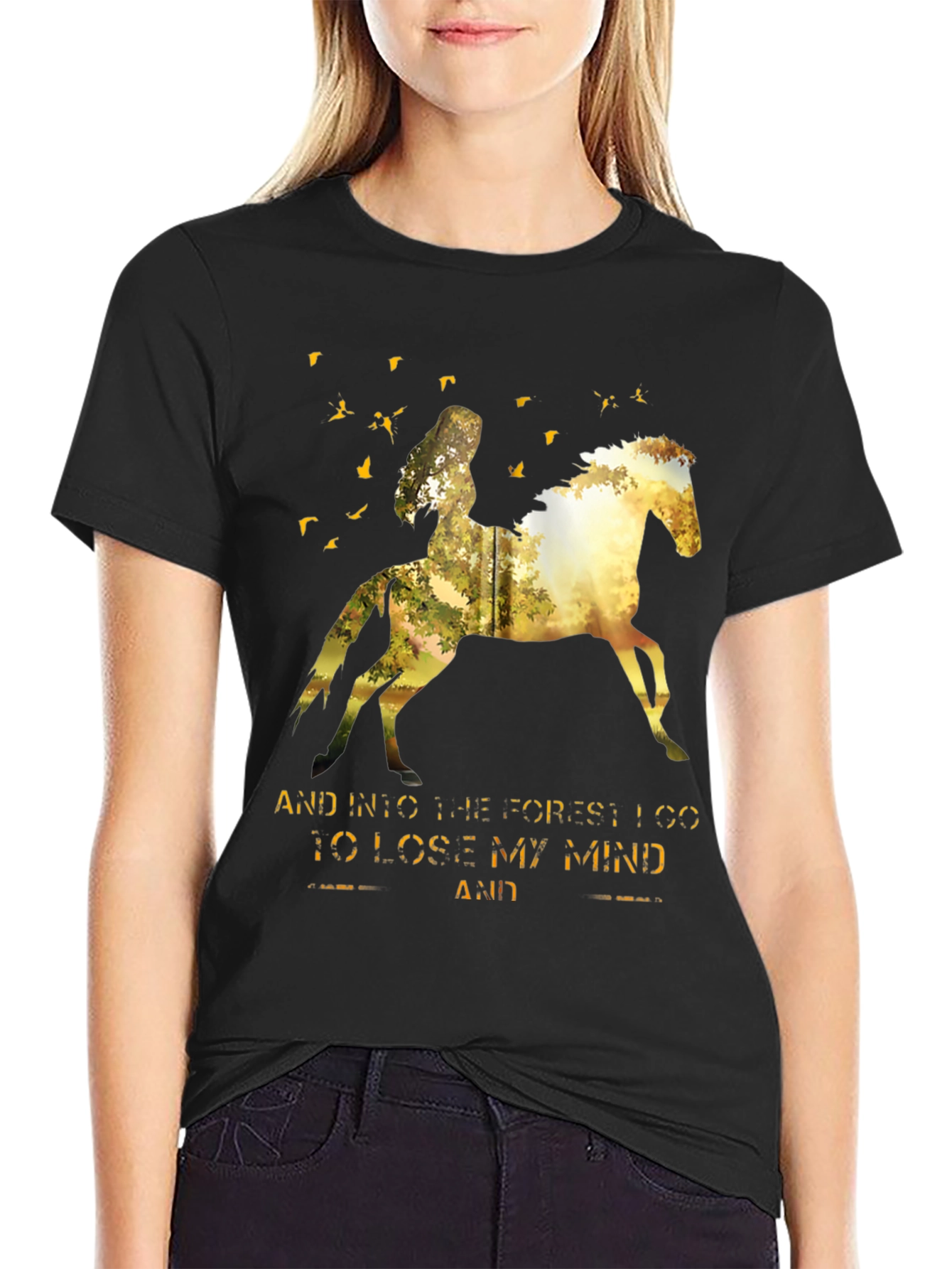 Forest Horse Graphic Tee