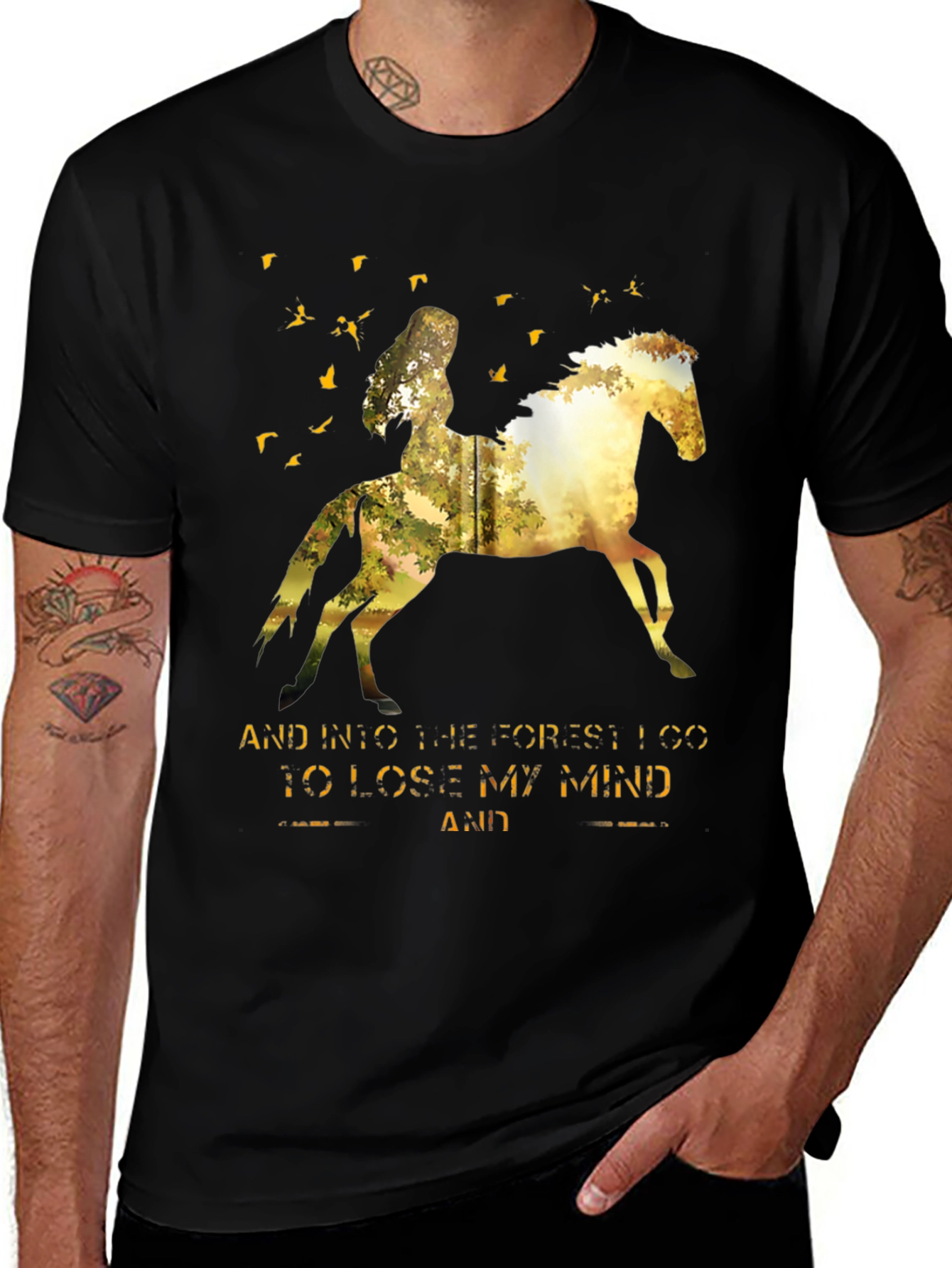 Forest Horse Graphic Tee