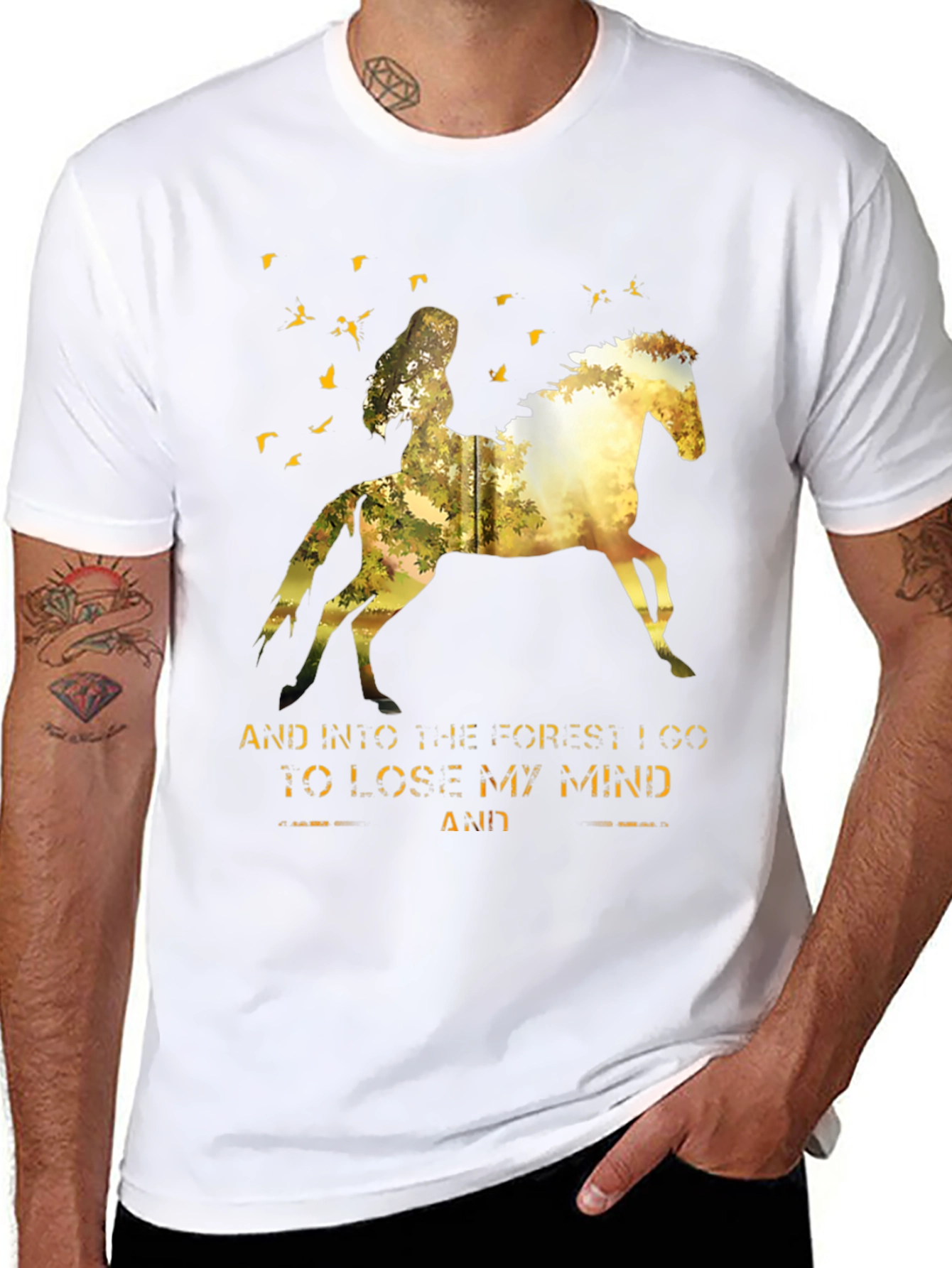Forest Horse Graphic Tee