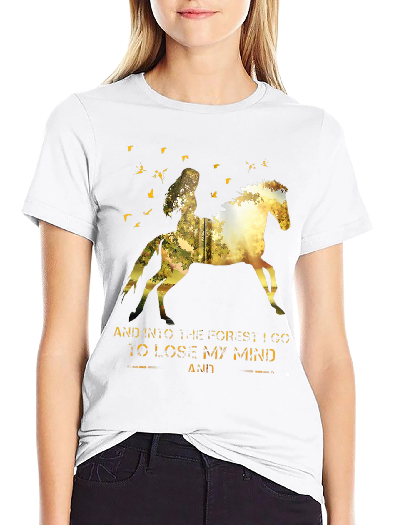 Forest Horse Graphic Tee
