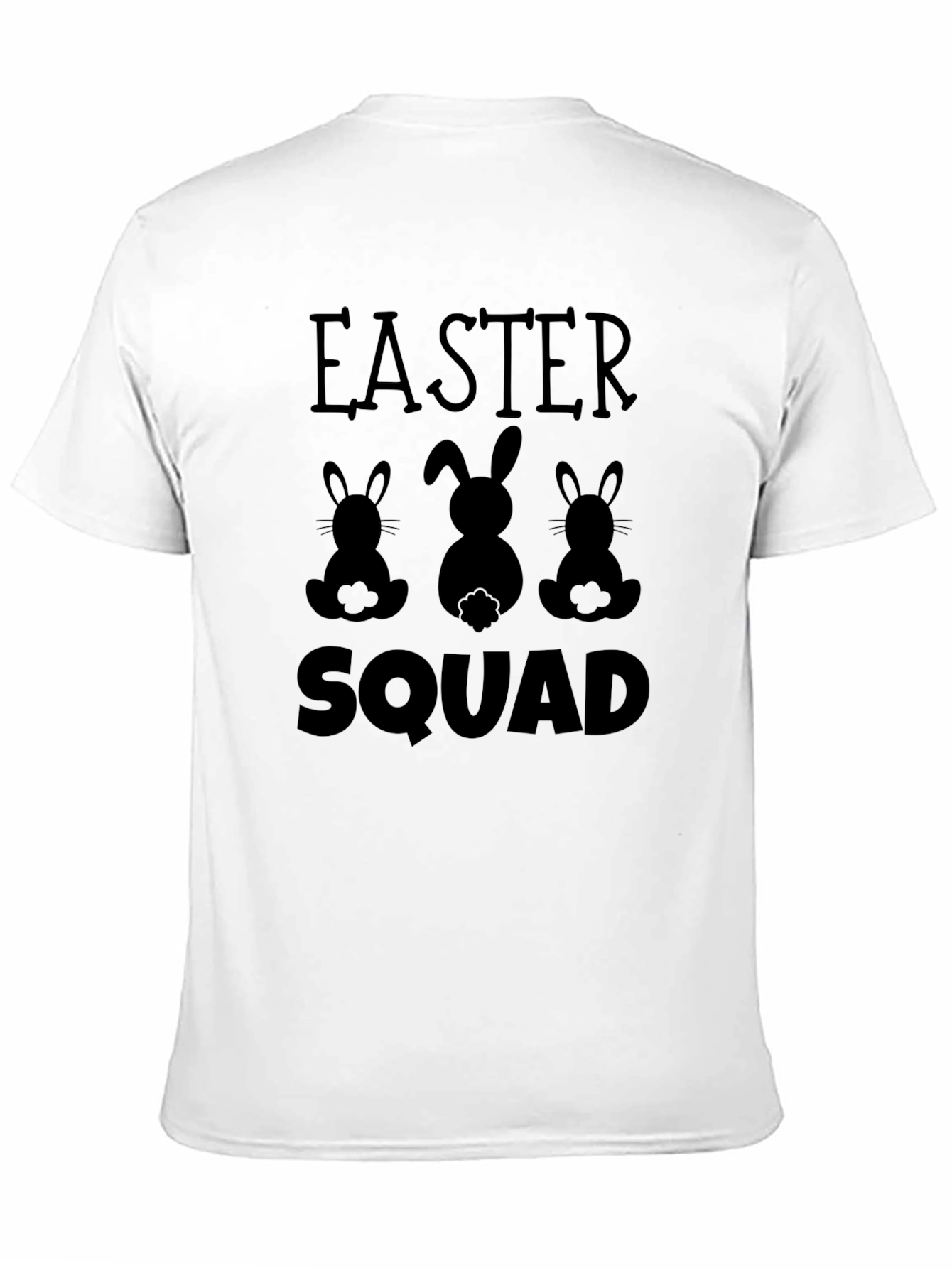 Easter Squad Bunny T-Shirt - Black