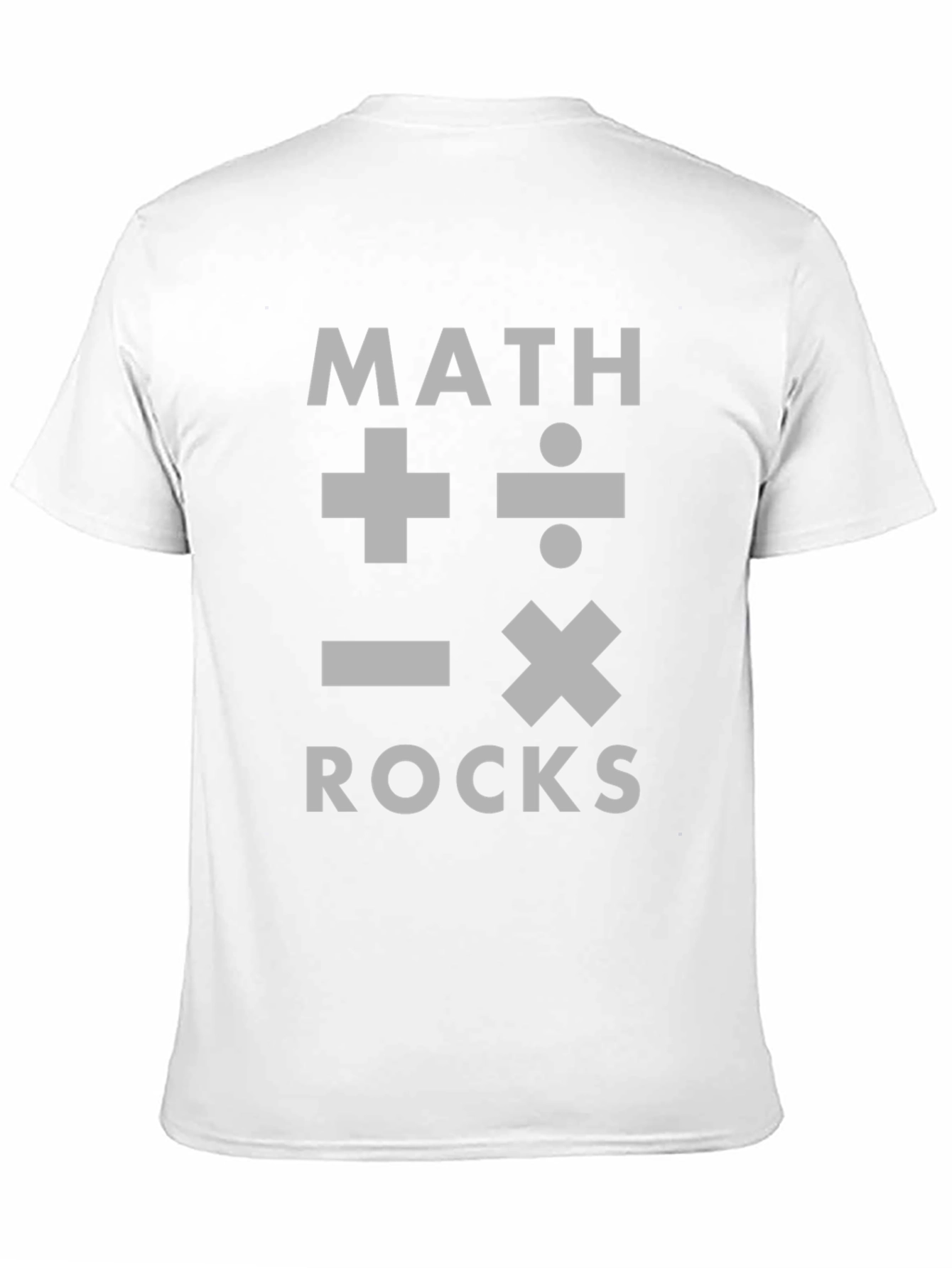 Math Rocks Graphic T-Shirt - Black Tee