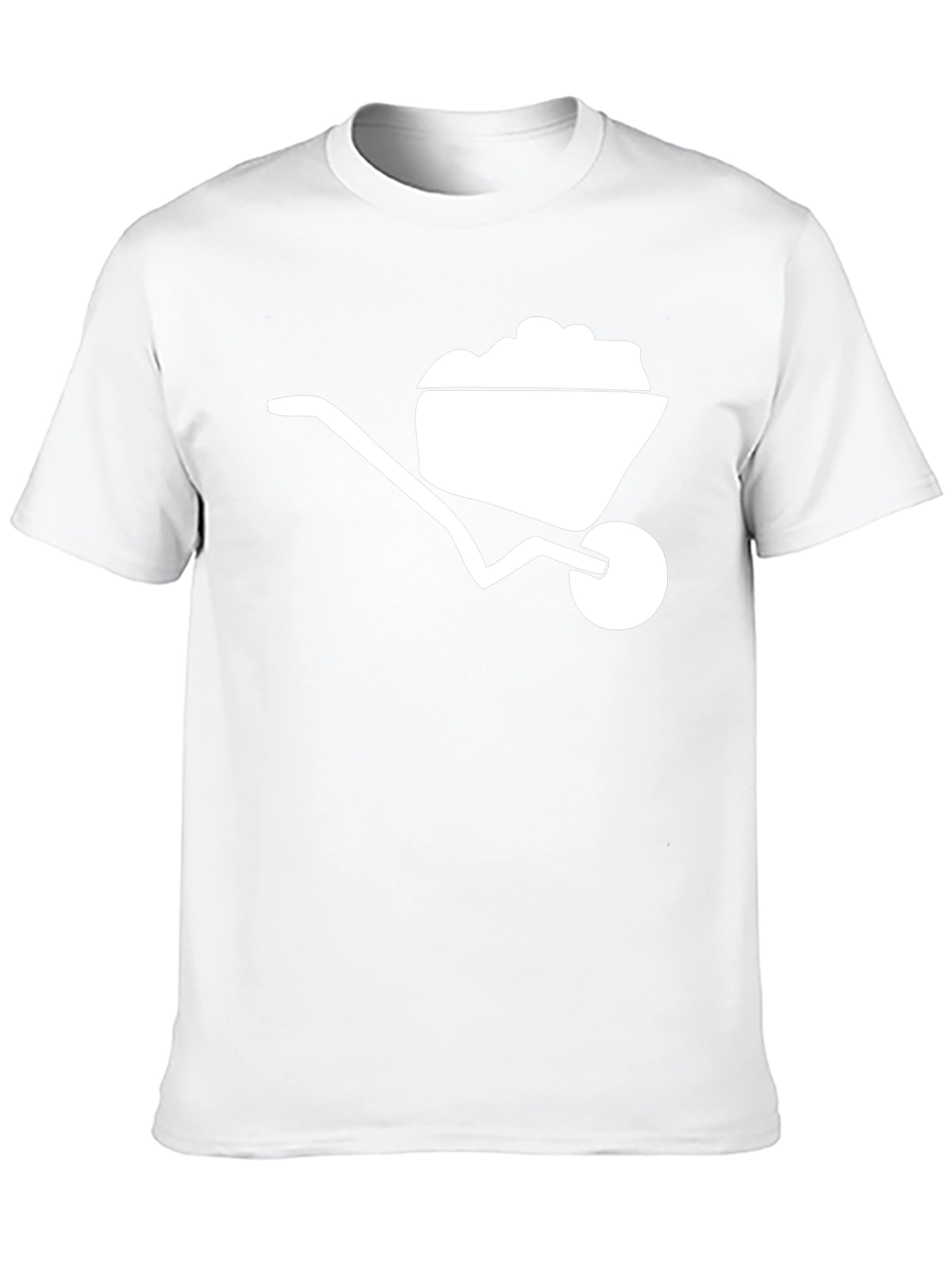 Wheelbarrow Graphic T-Shirt - Black