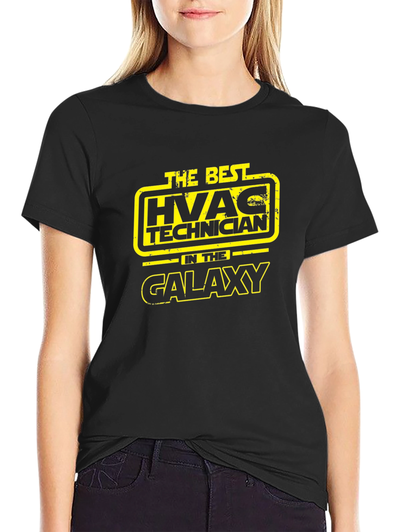 Best HVAC Technician in the Galaxy Graphic Tee