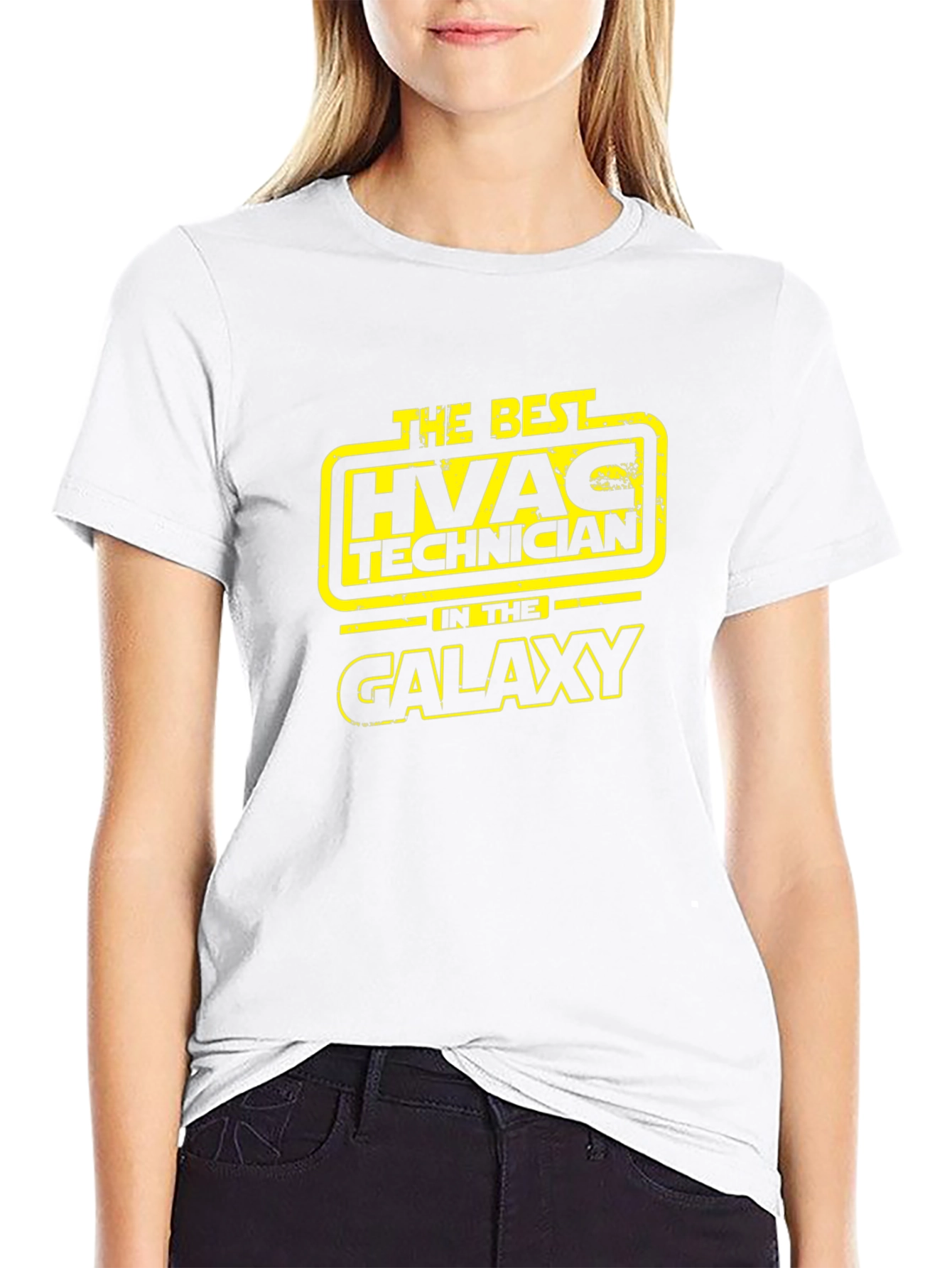 Best HVAC Technician in the Galaxy Graphic Tee