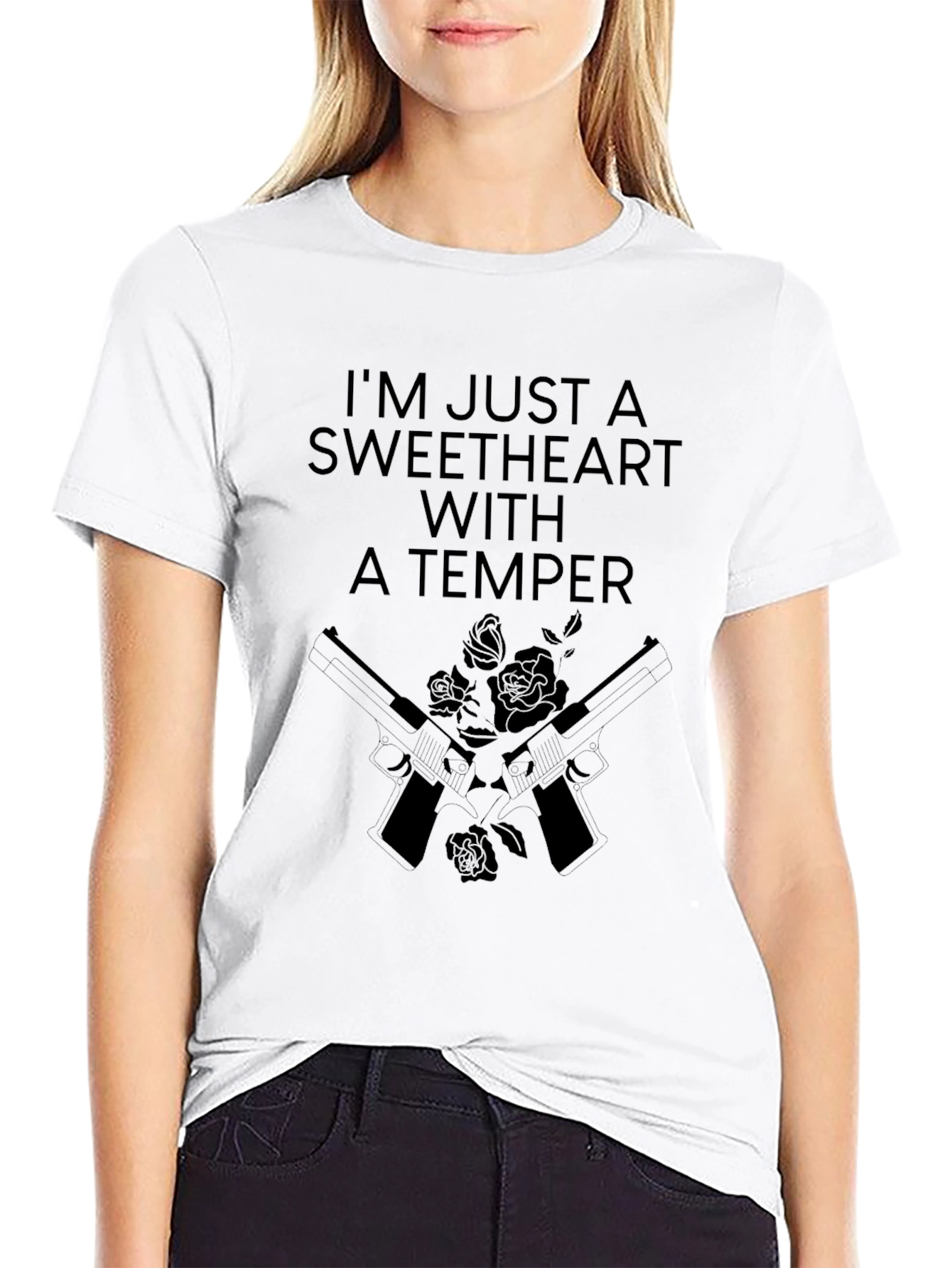 Sweetheart With a Temper Graphic Tee