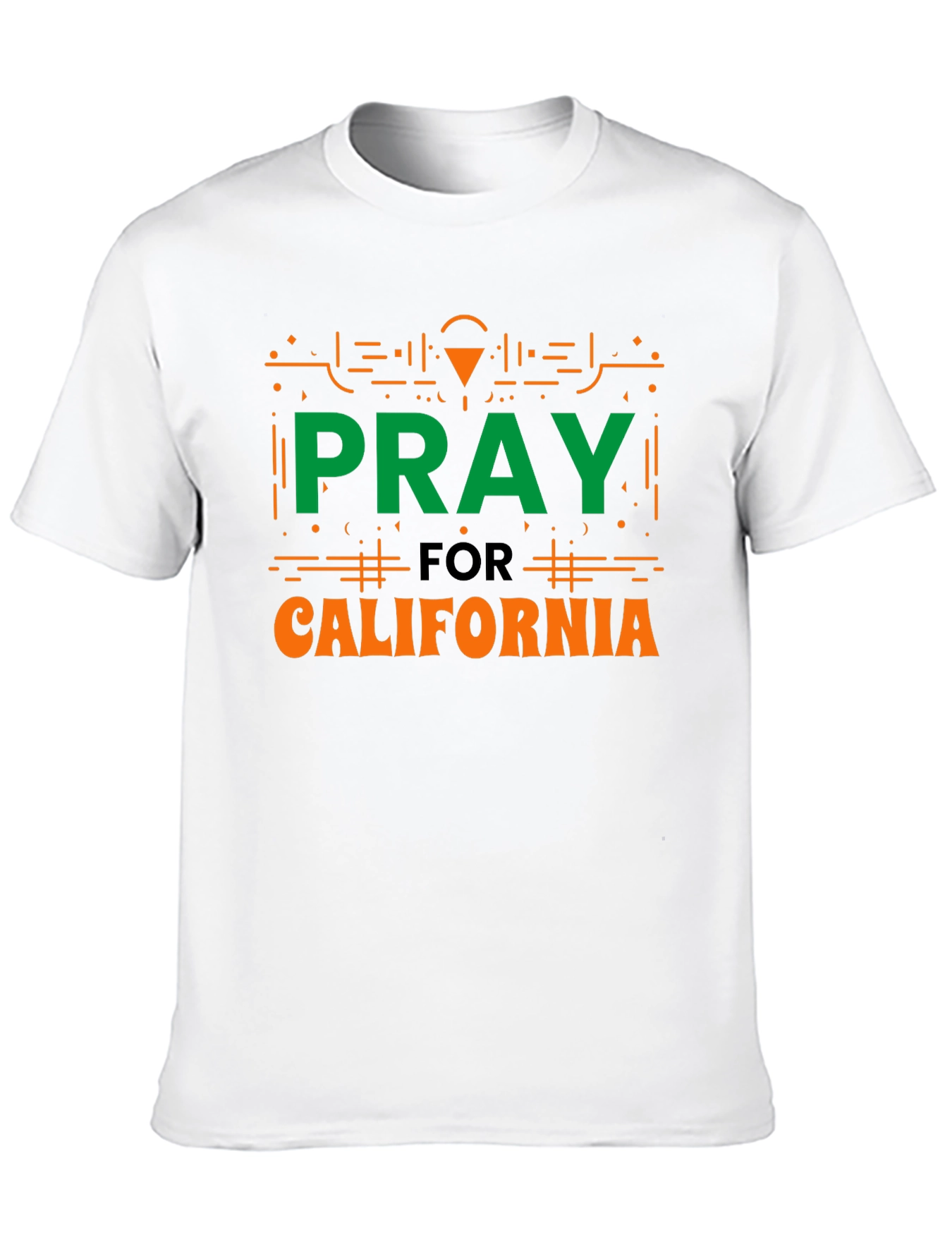 Pray for California Graphic Tee