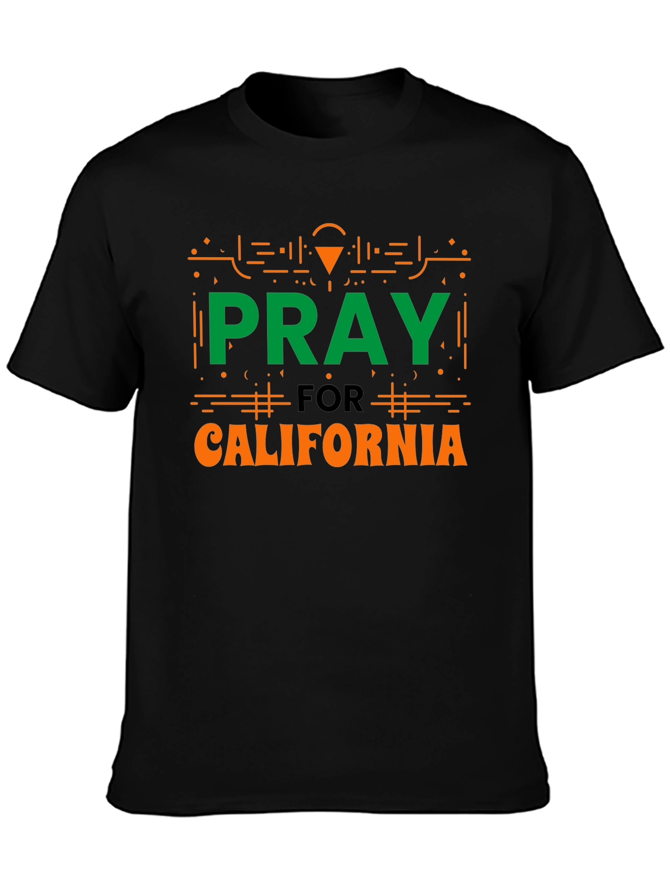 Pray for California Graphic Tee