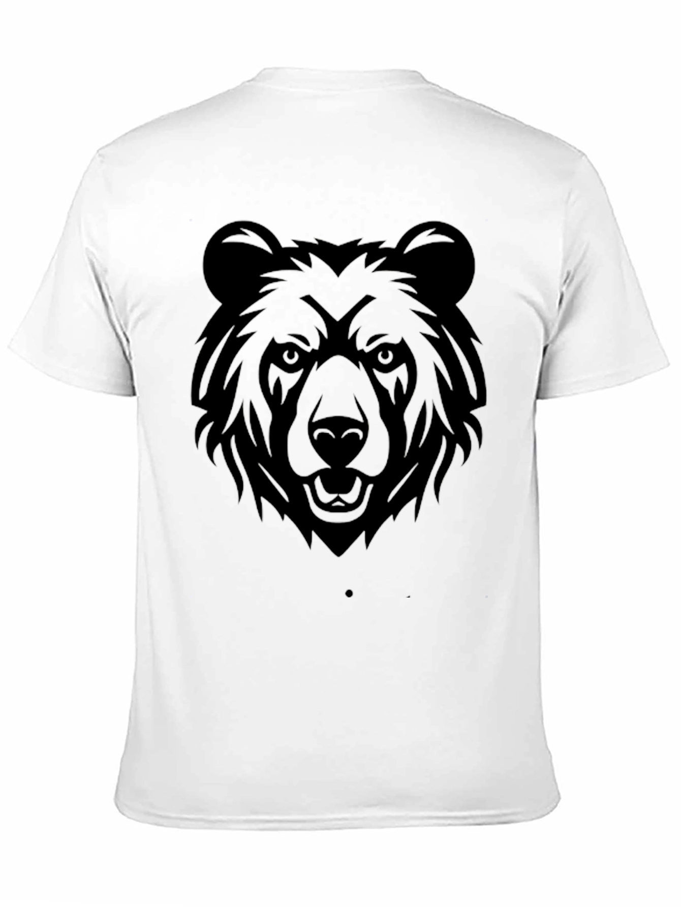 Black Bear Graphic T-Shirt - Mens Casual Tee