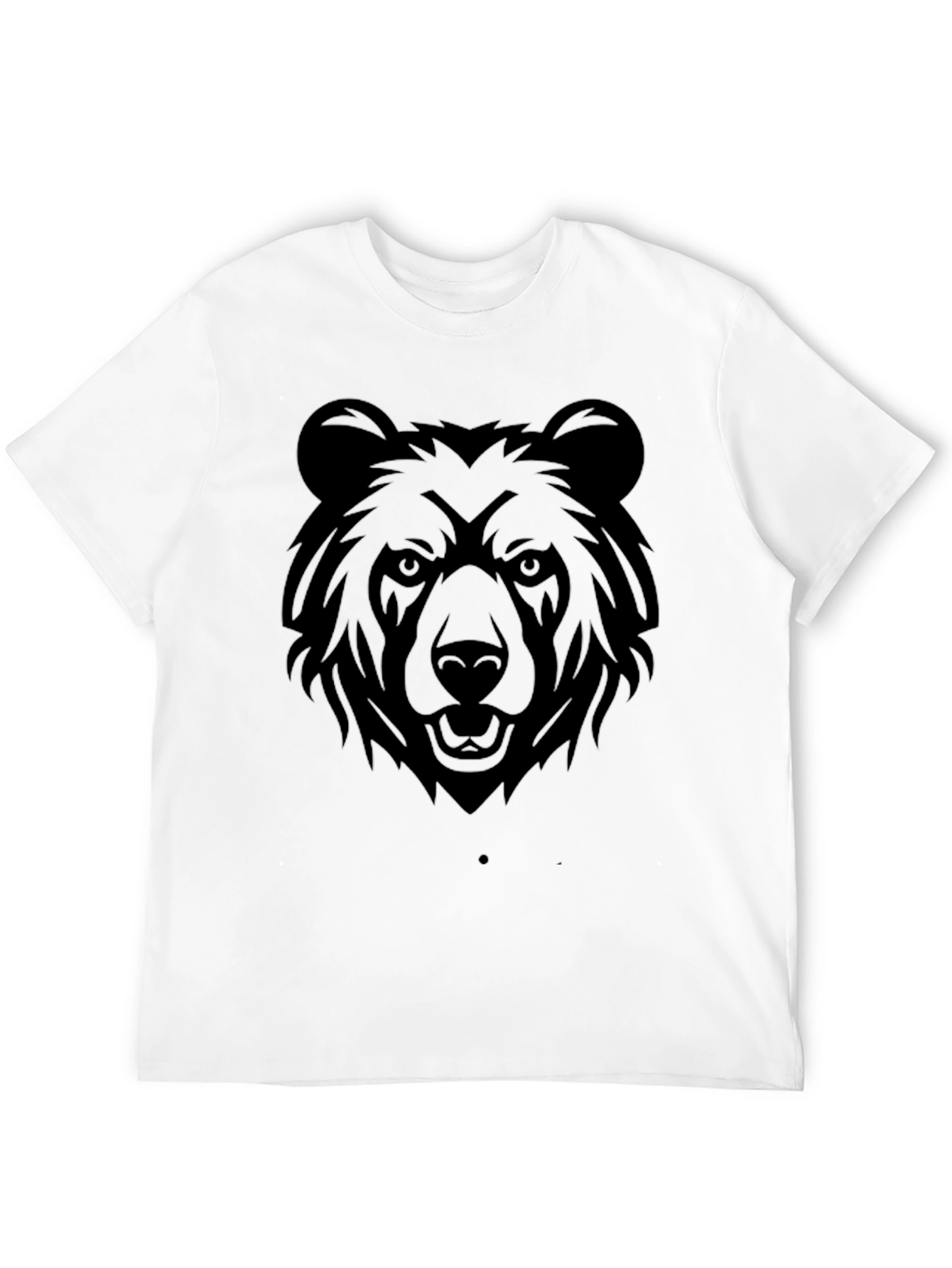 Black Bear Graphic T-Shirt - Mens Casual Tee