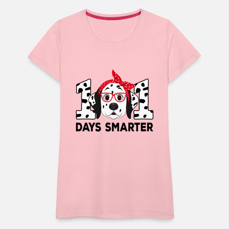 101 Days Smarter 101St Day School Dalmatian Dog Te