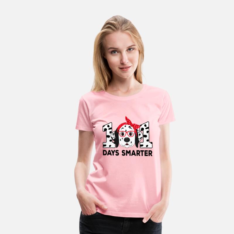 101 Days Smarter 101St Day School Dalmatian Dog Te