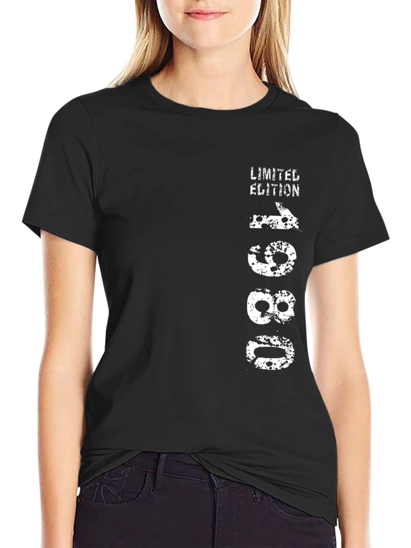 Limited Edition 1980 Black Graphic Tee