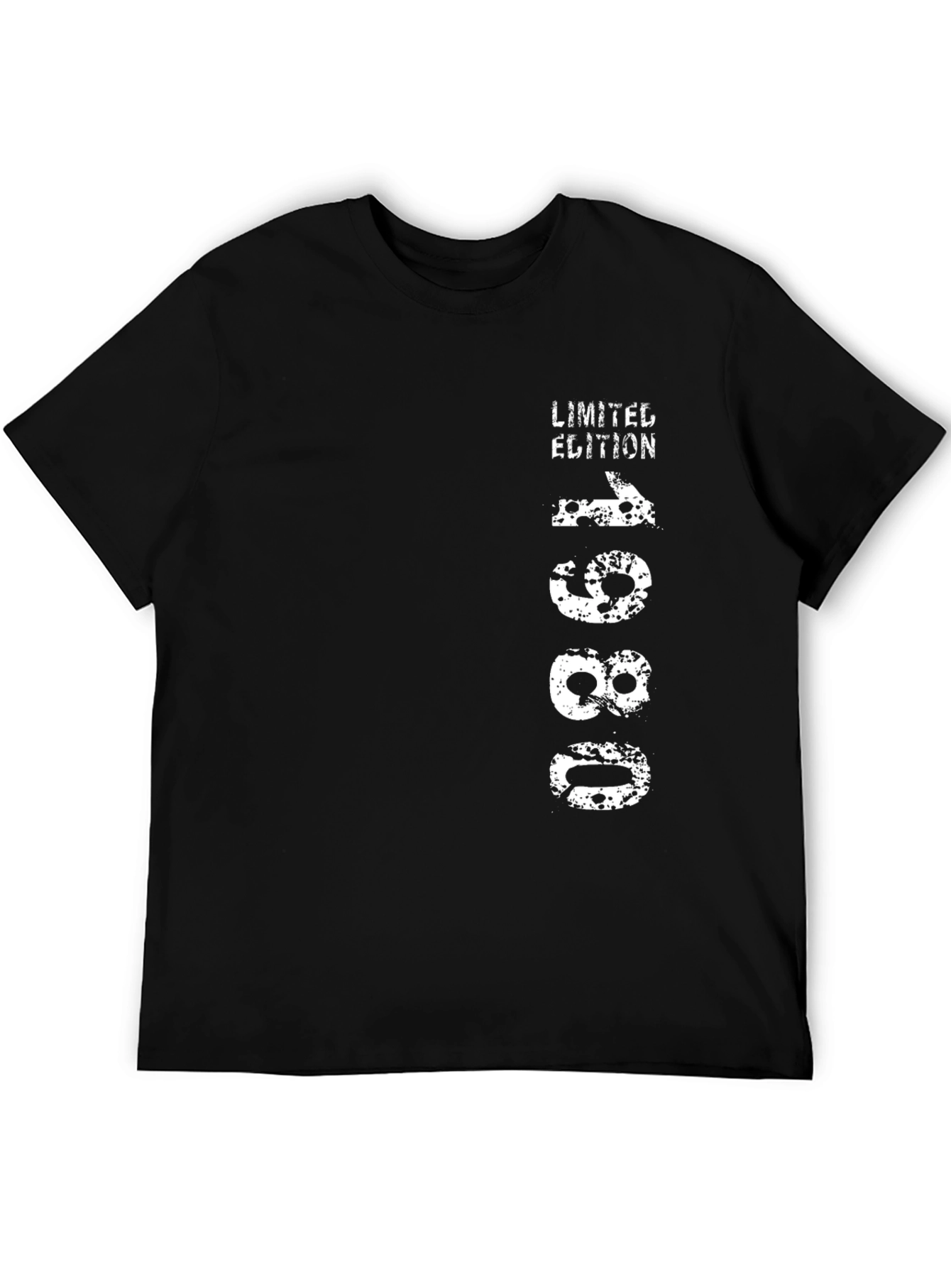 Limited Edition 1980 Black Graphic Tee
