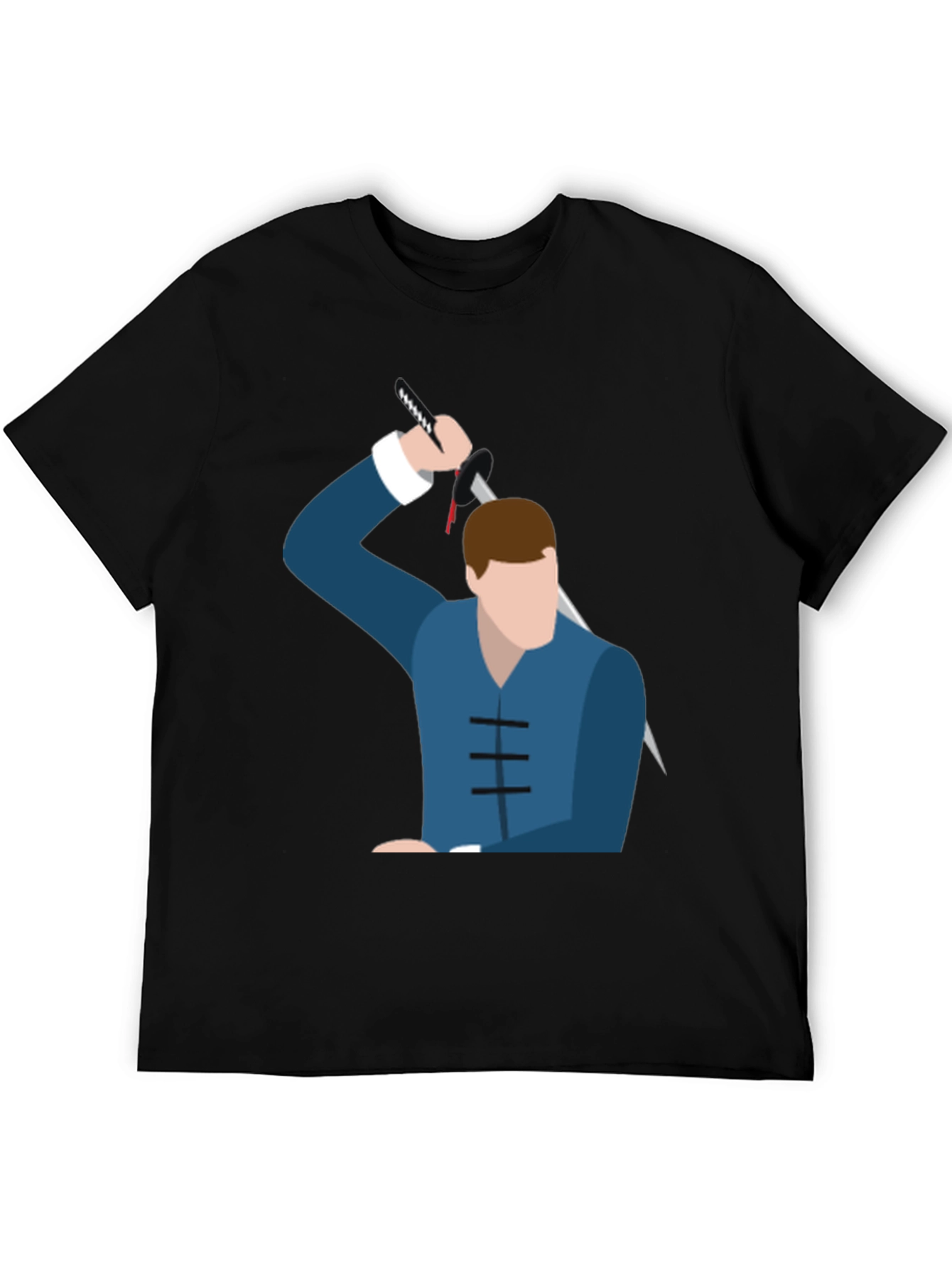Stylized Warrior Graphic Tee