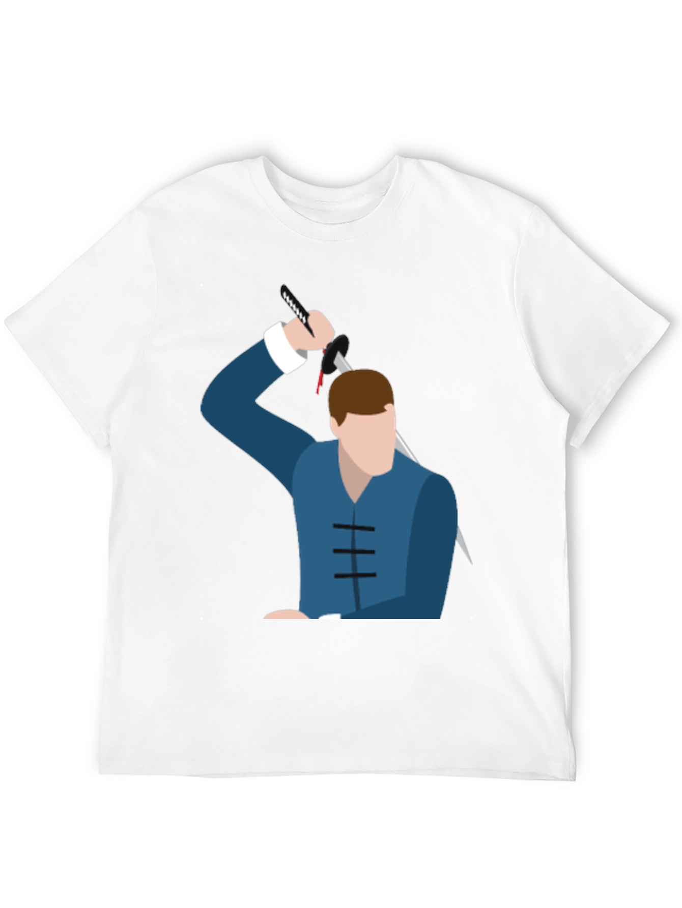 Stylized Warrior Graphic Tee