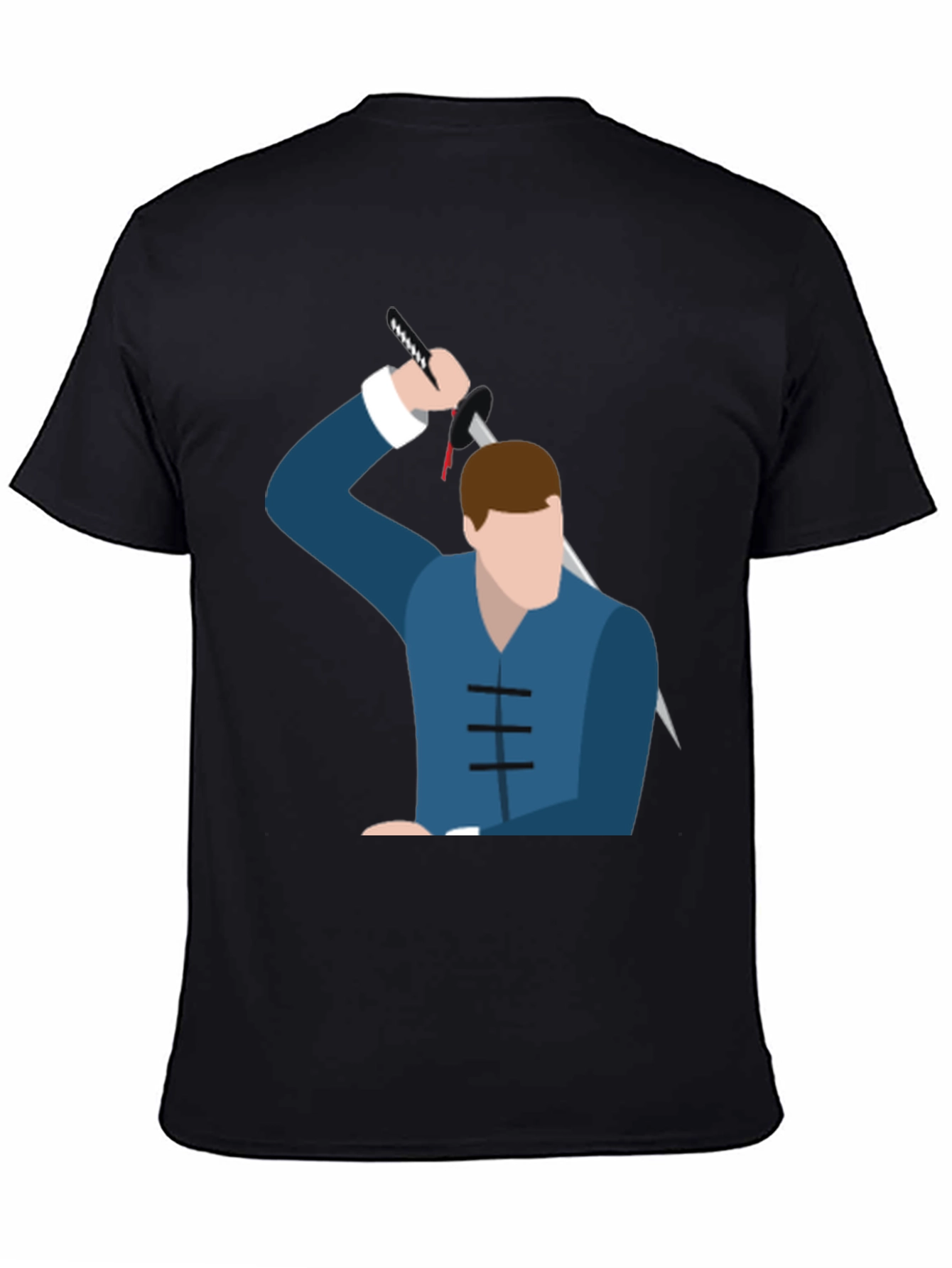 Stylized Warrior Graphic Tee