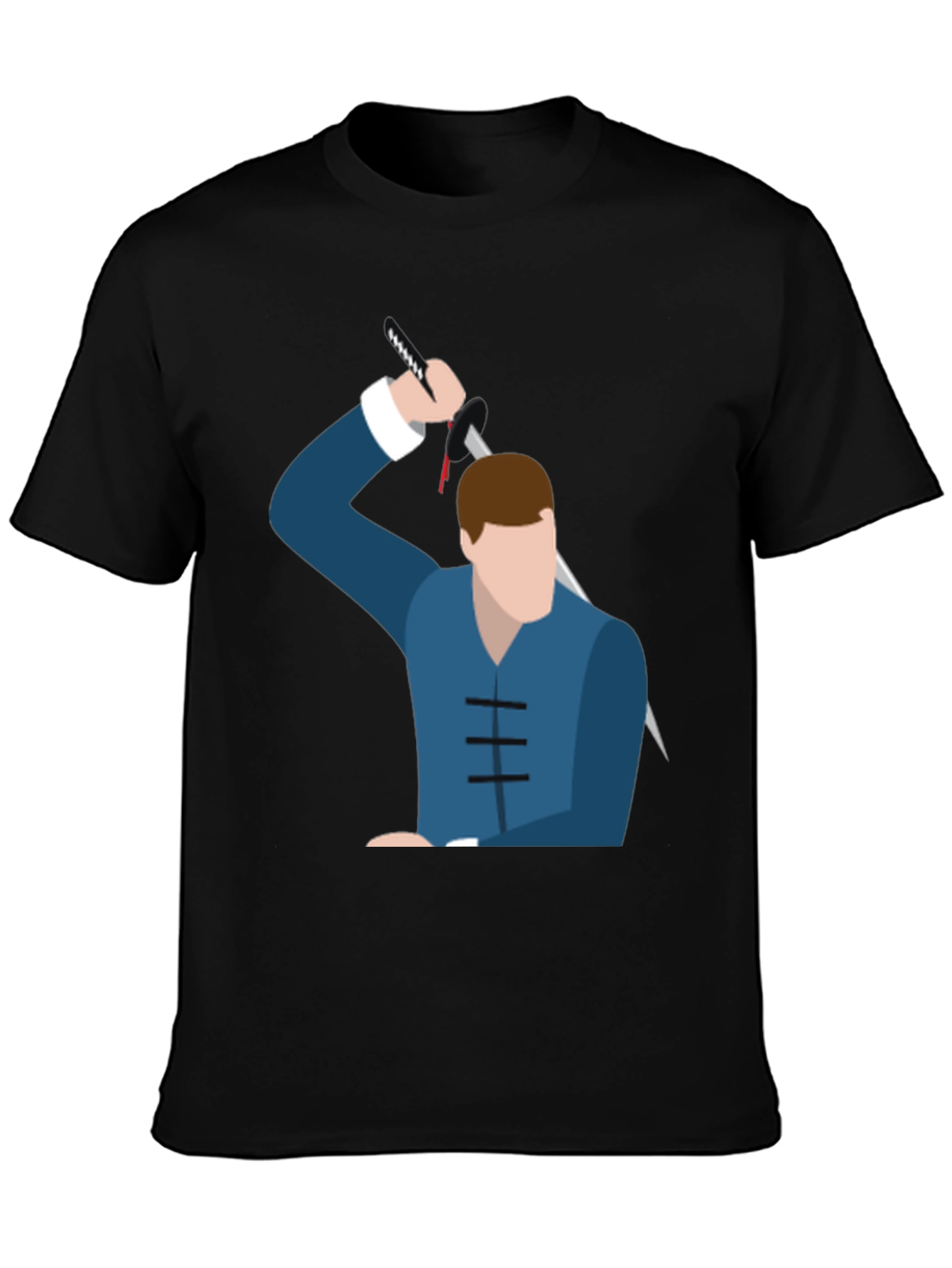 Stylized Warrior Graphic Tee