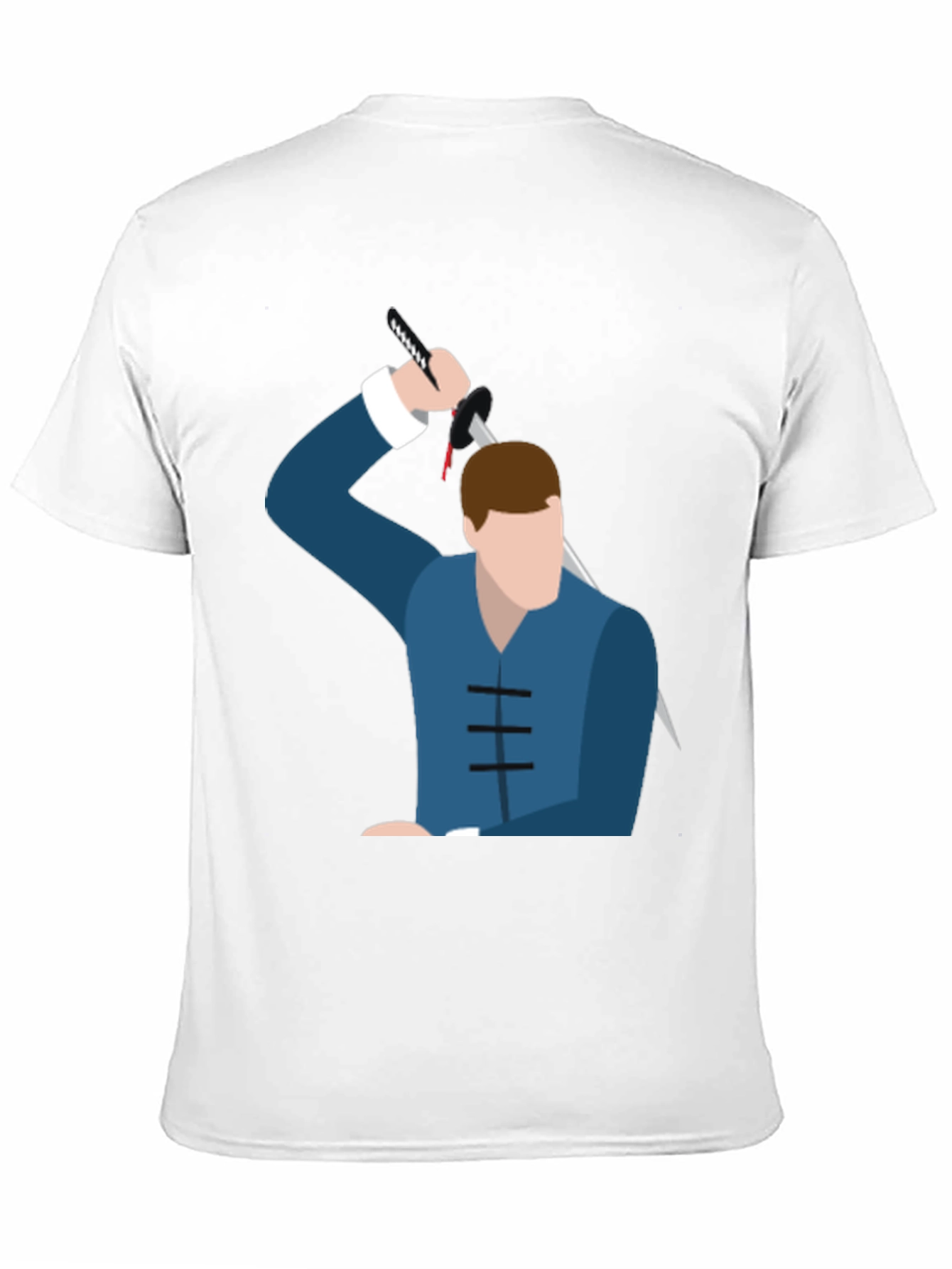 Stylized Warrior Graphic Tee