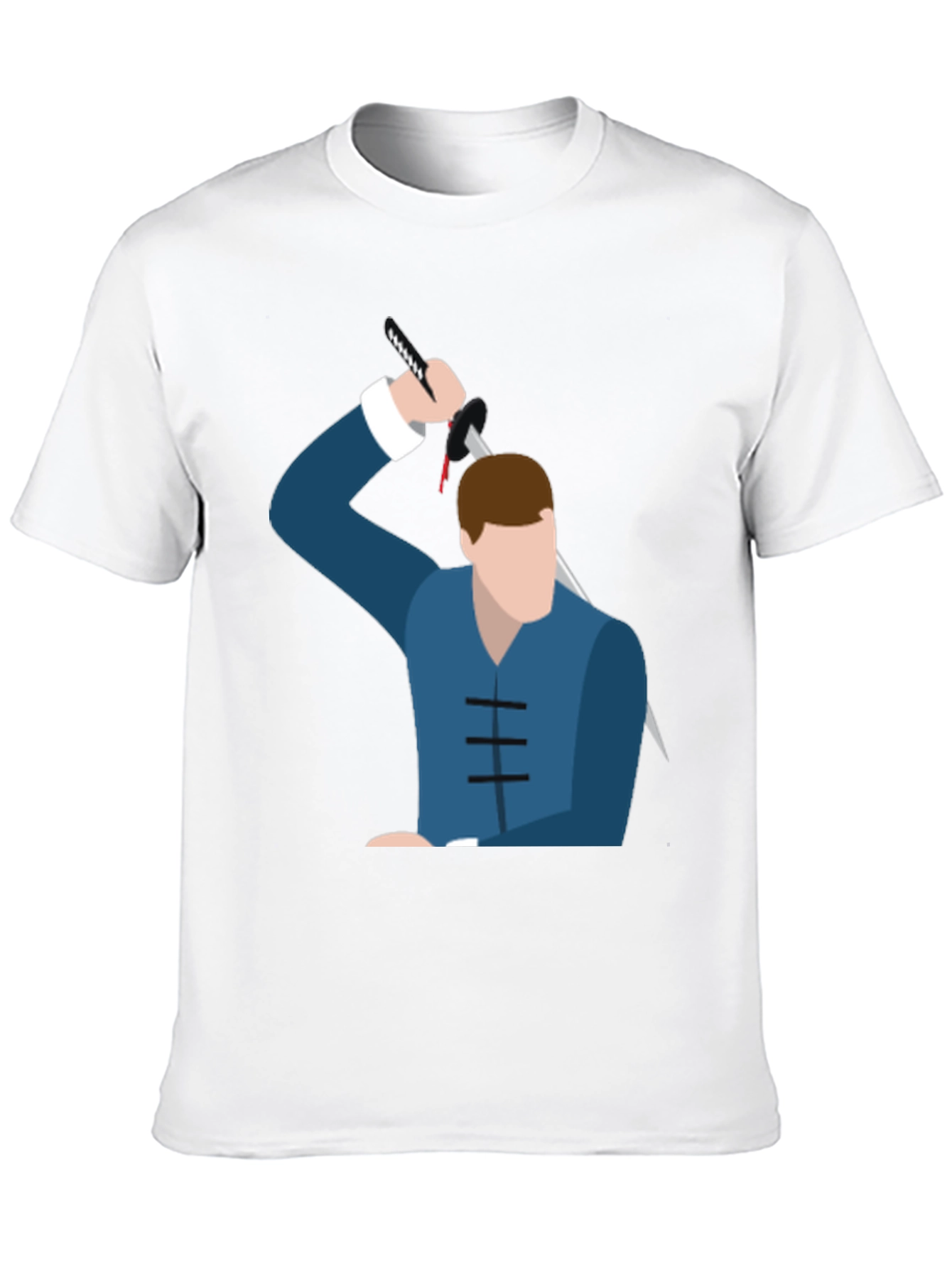 Stylized Warrior Graphic Tee